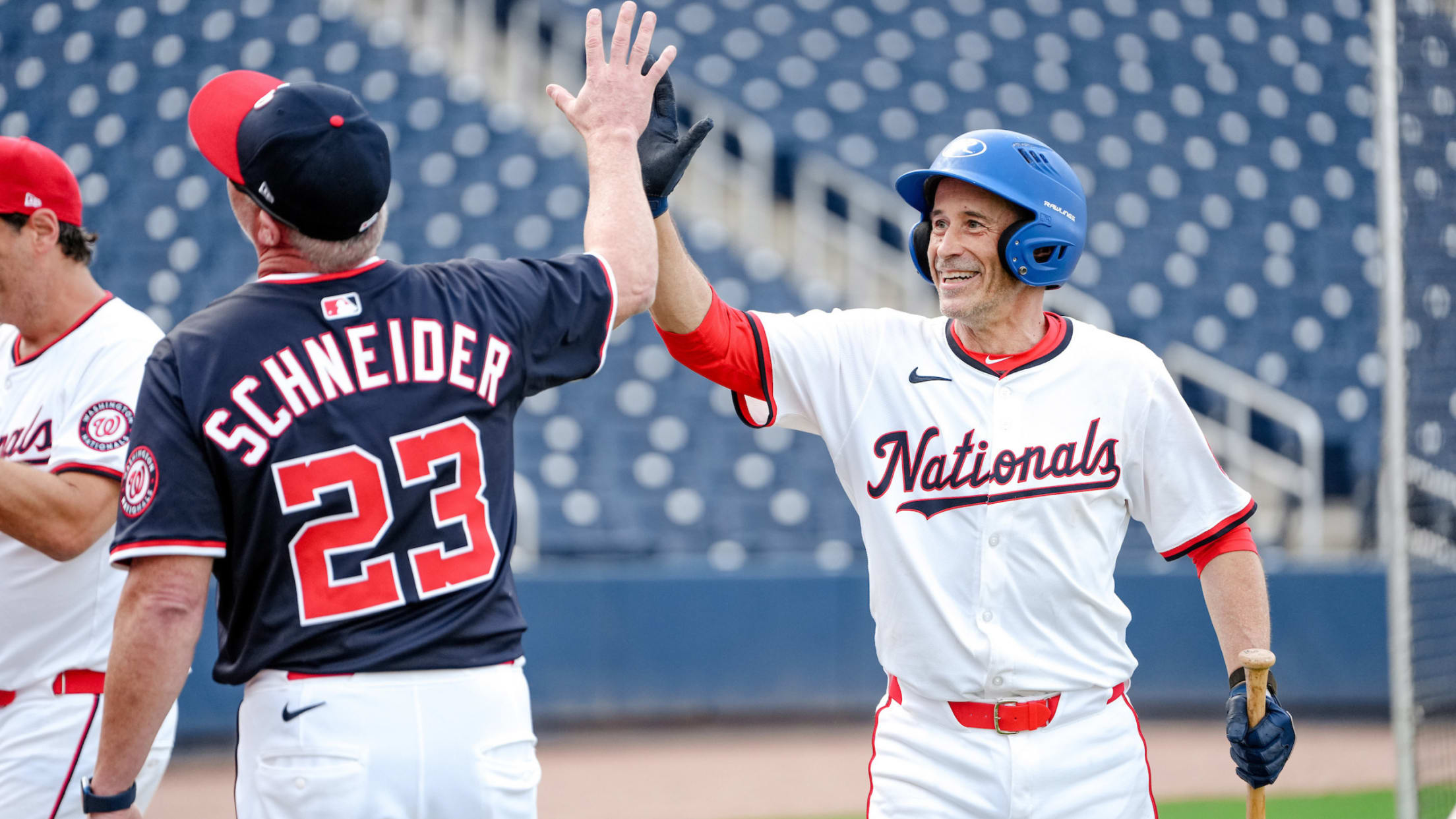 Nationals Fantasy Camp - High five again