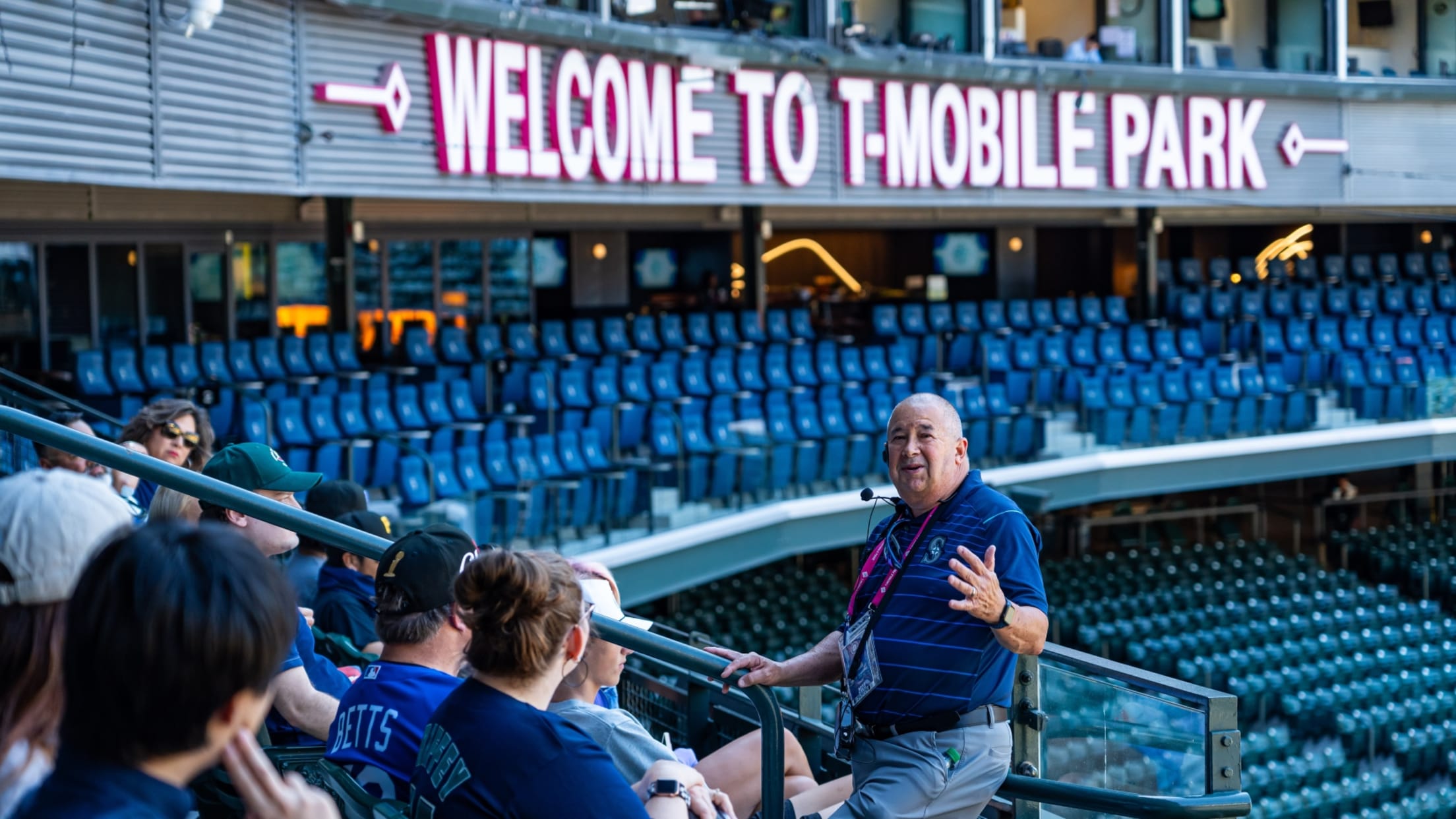 Ballpark tour at T-Mobile Park