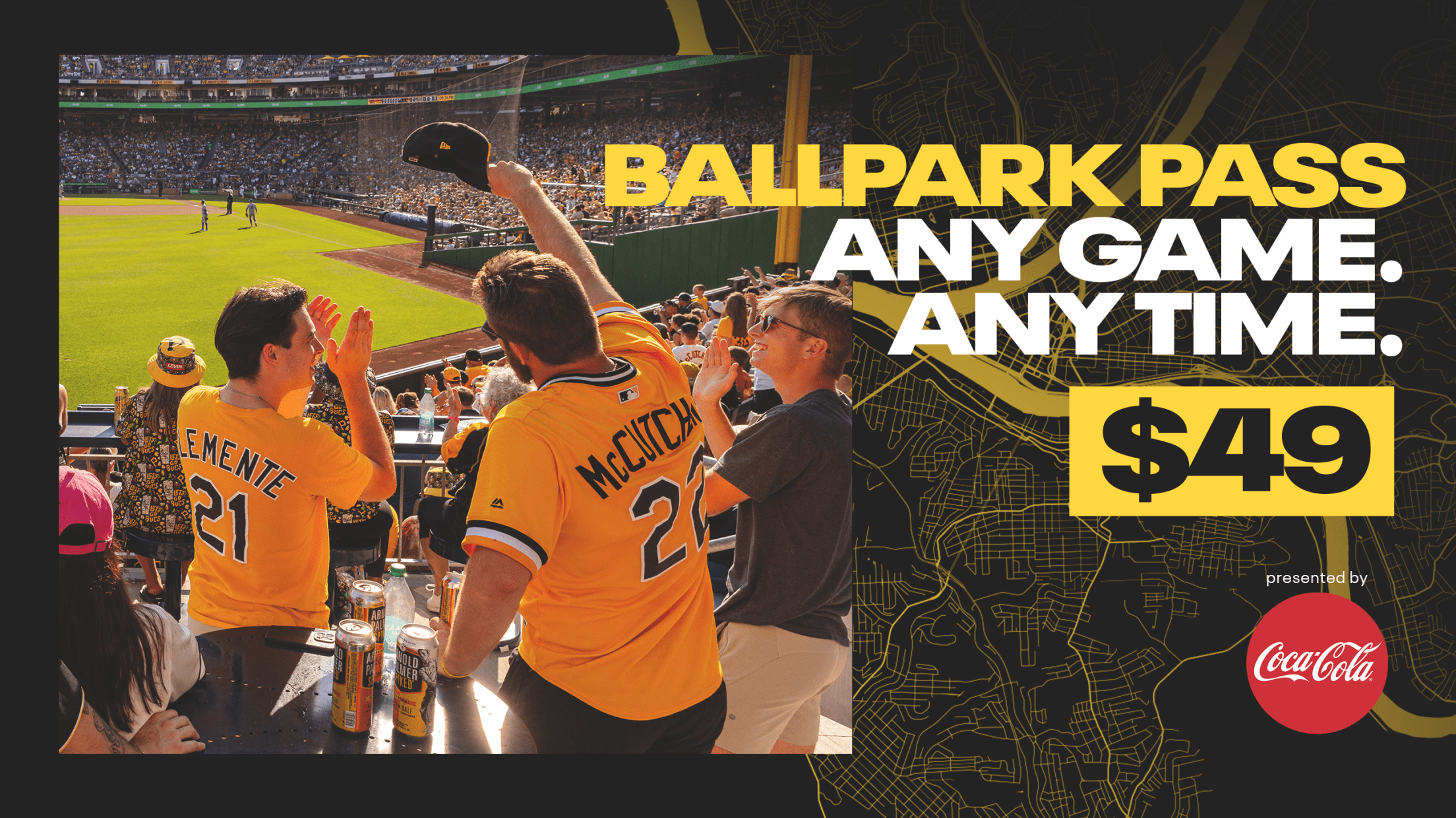 Ballpark Pass | Any Game. Any Time. $49