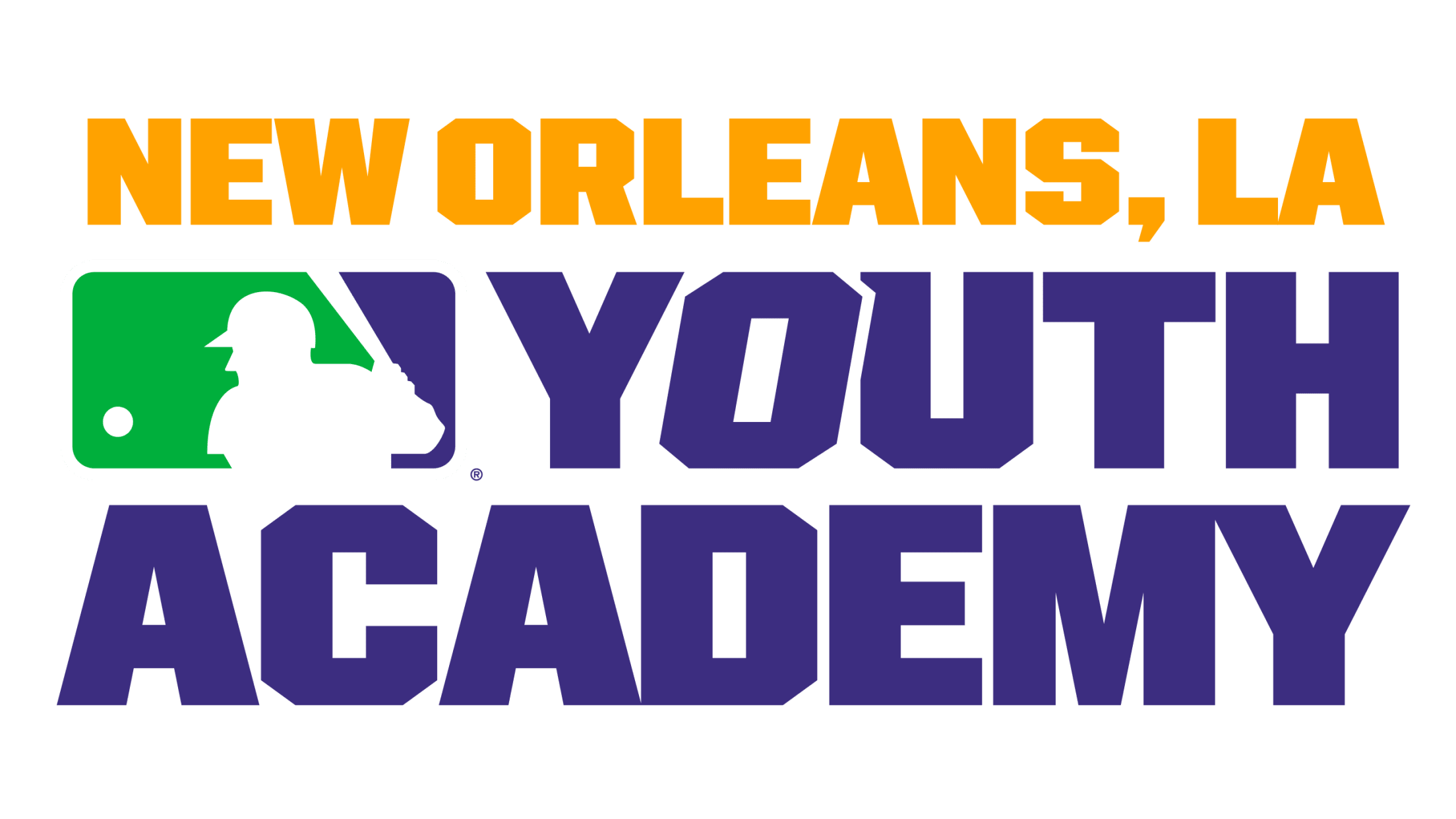Logo of the MLB Youth Academy in New Orleans