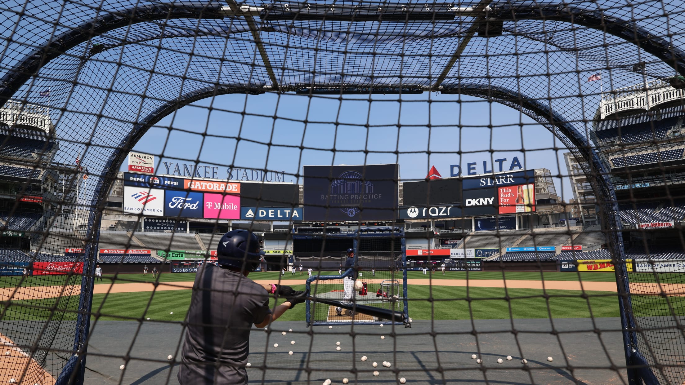 On-Field Batting Practice Experience