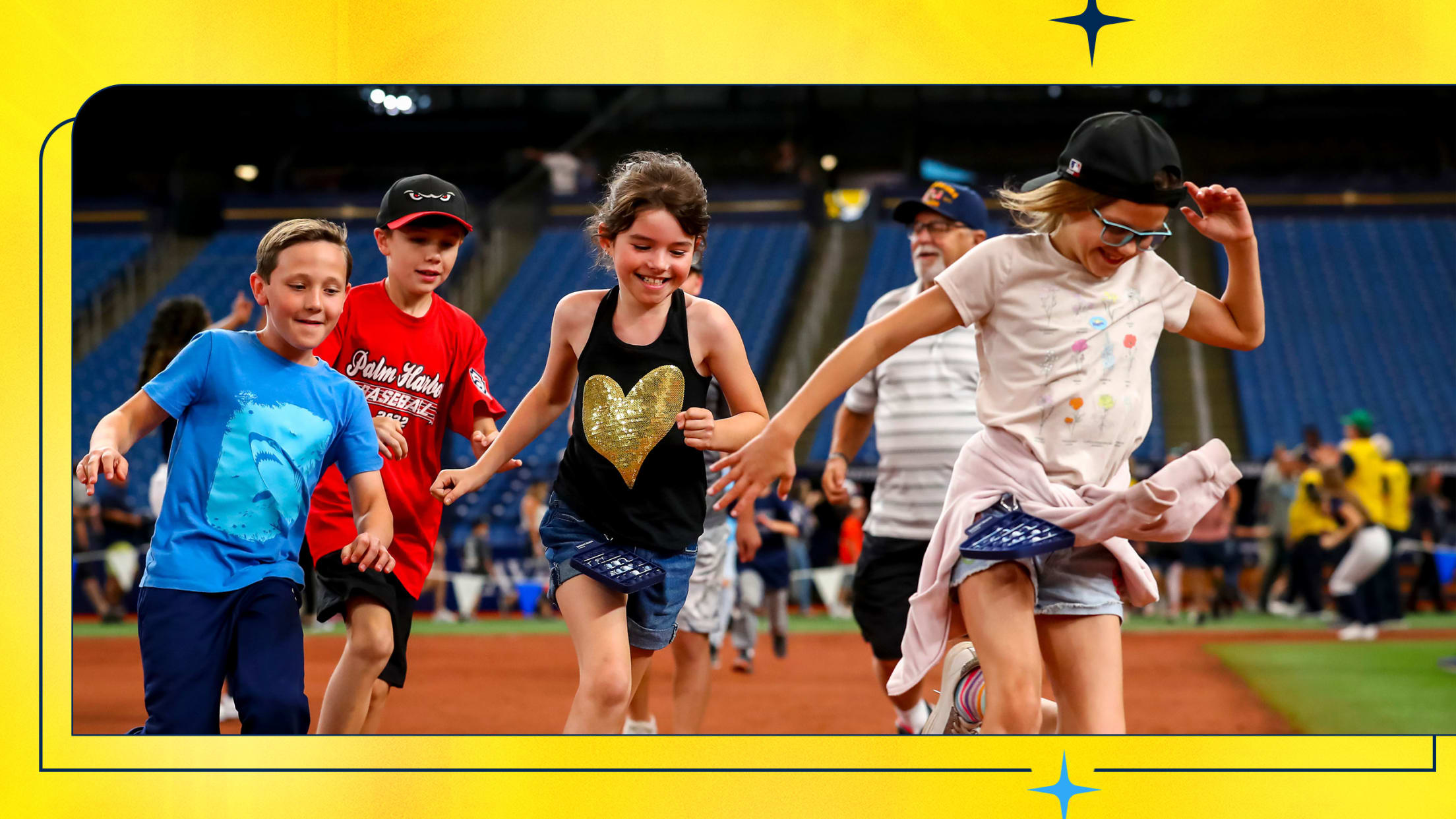 Kids Run the Bases
