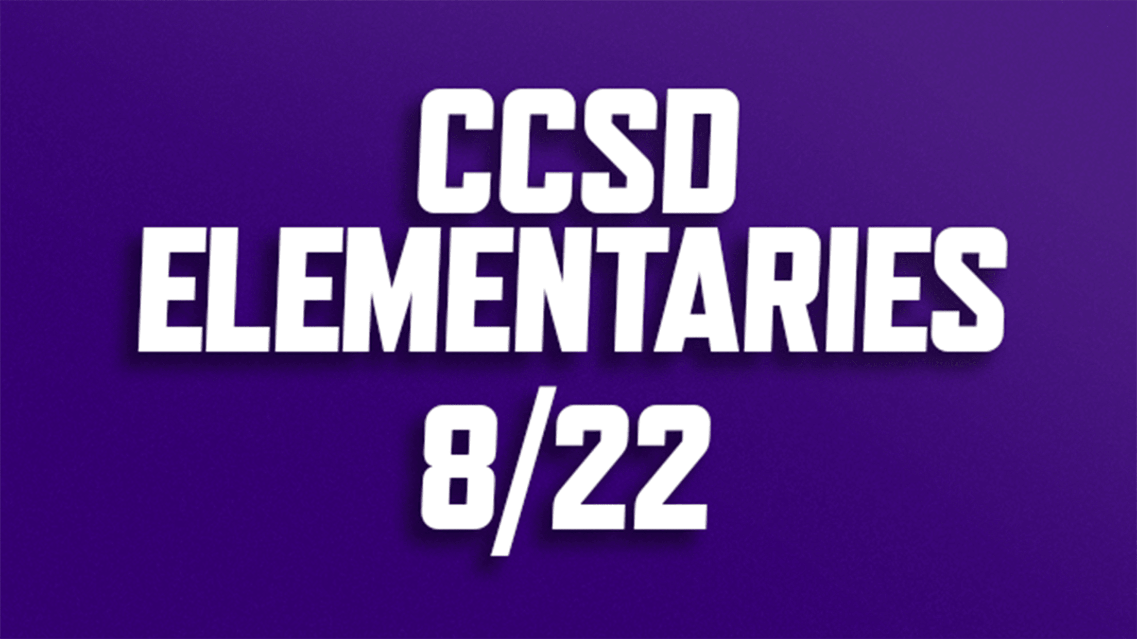 Purchase National Anthem tickets for CCSD Elementaries on August 22, 2026