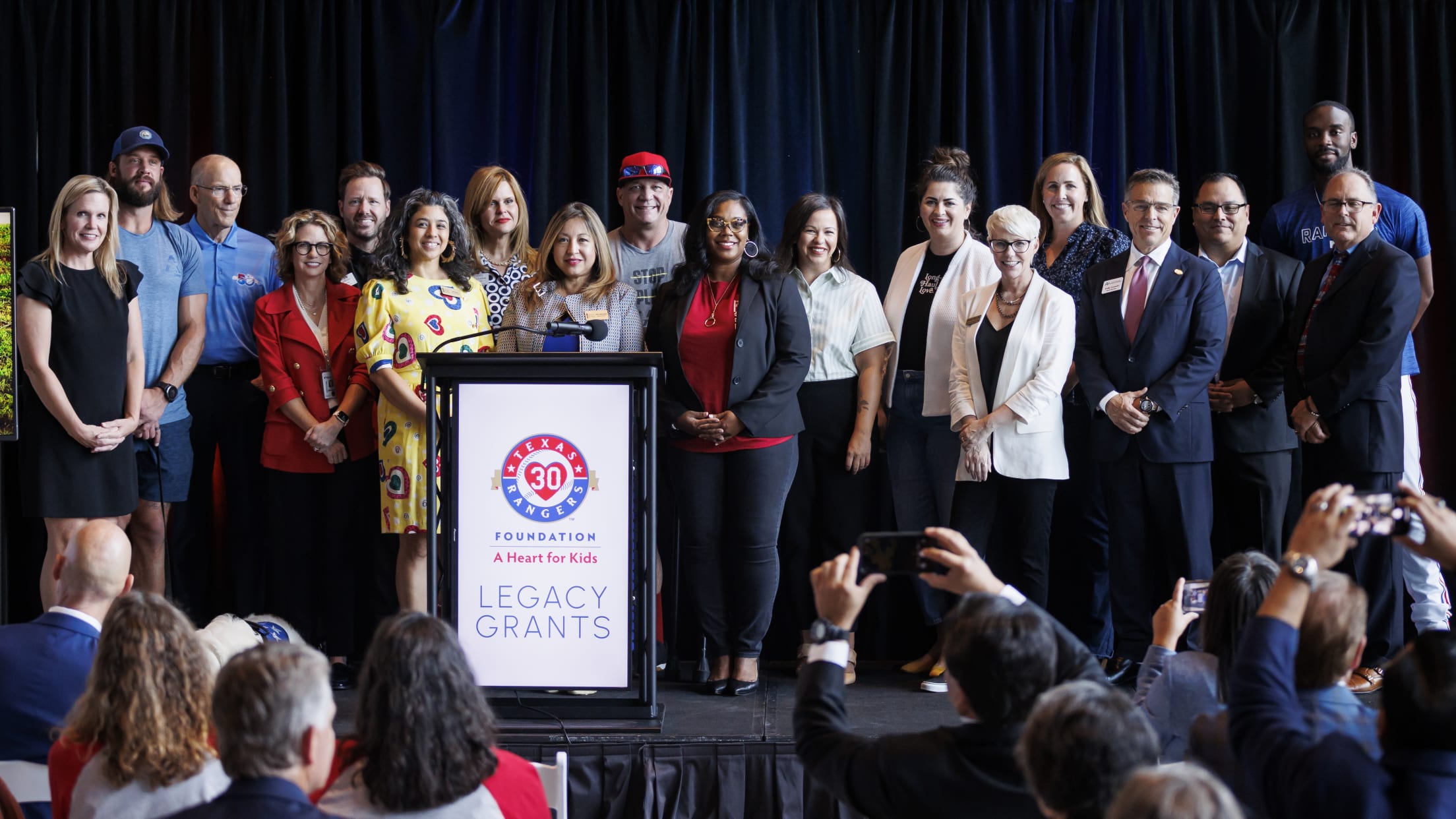 Texas Rangers Baseball Foundation announces $500,000 Legacy Grant program recipients