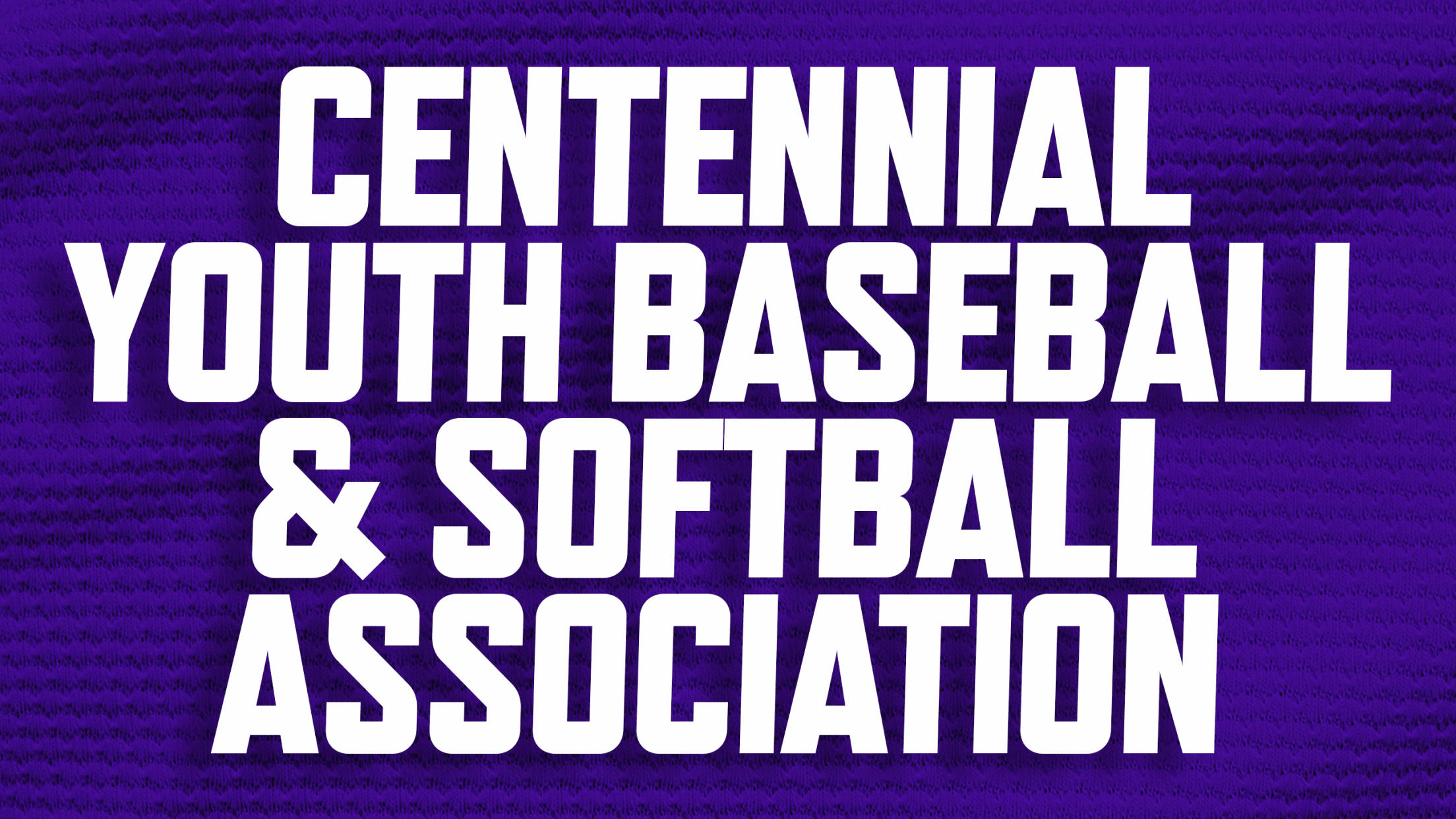 Buy discounted tickets for Centennial Youth Baseball and Softball Association
