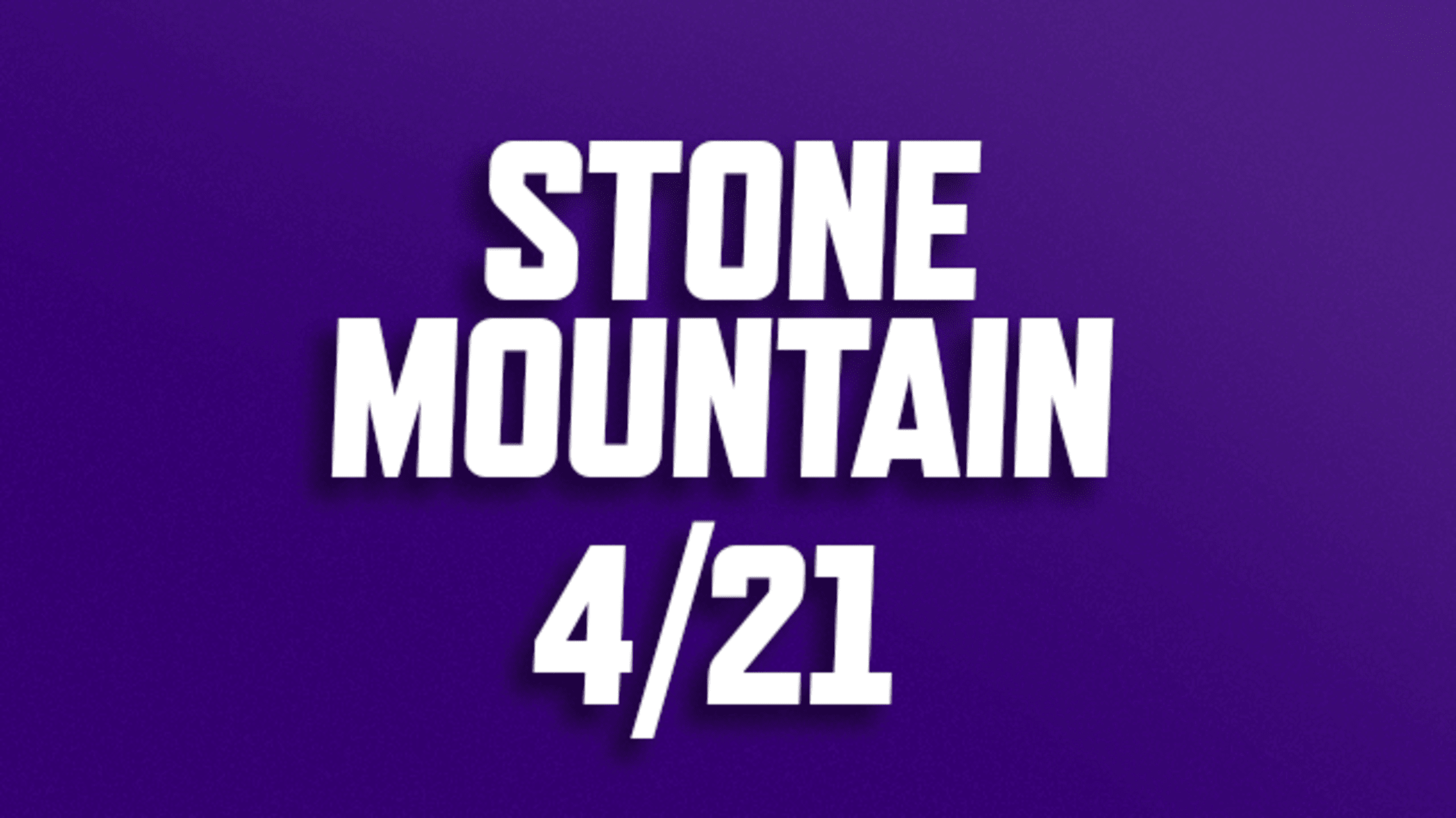 Purchase National Anthem tickets for Stone Mountain Elementary on April 21, 2026