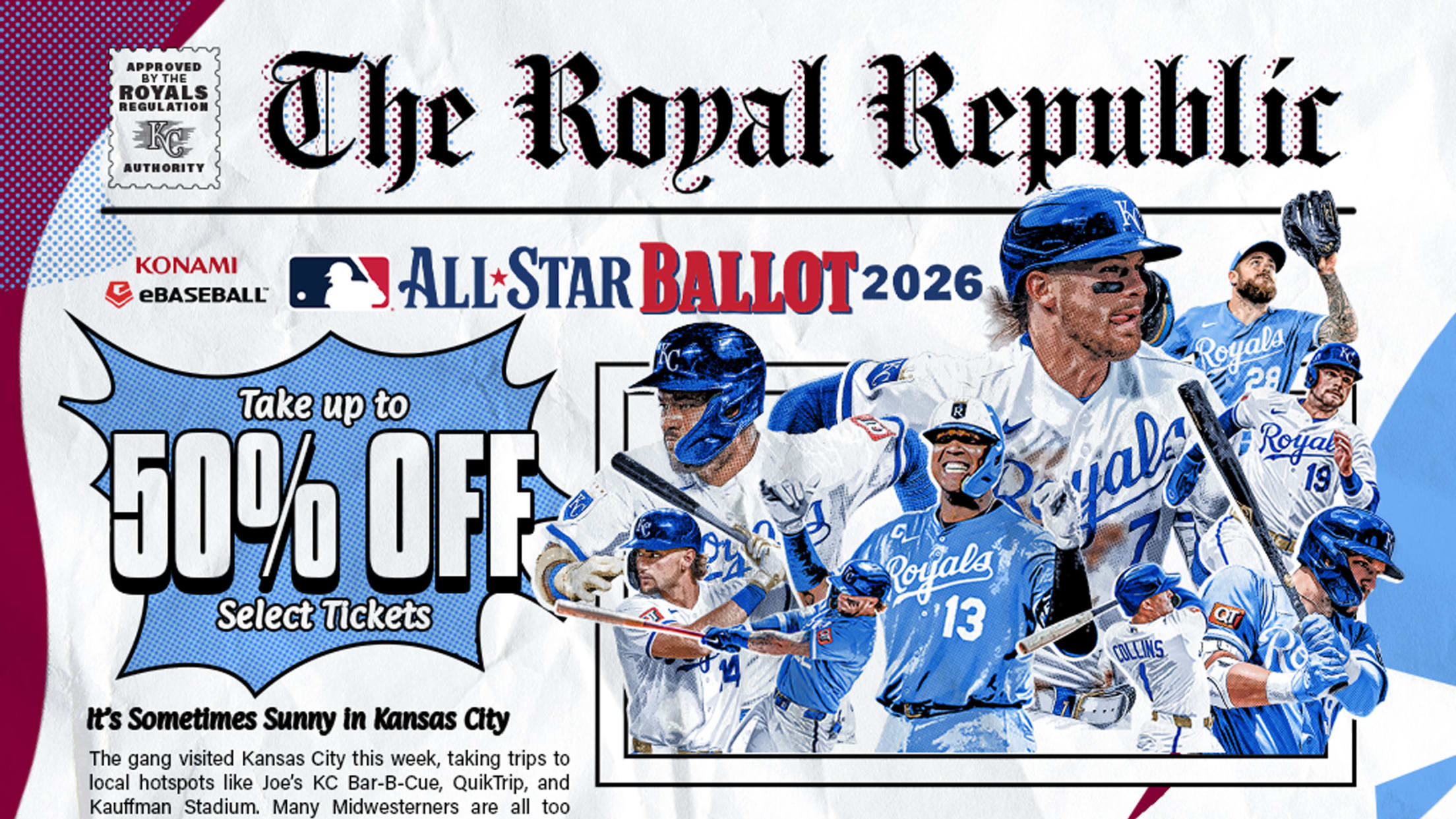 Vote Royals - 2026 Ticket Discount Offer