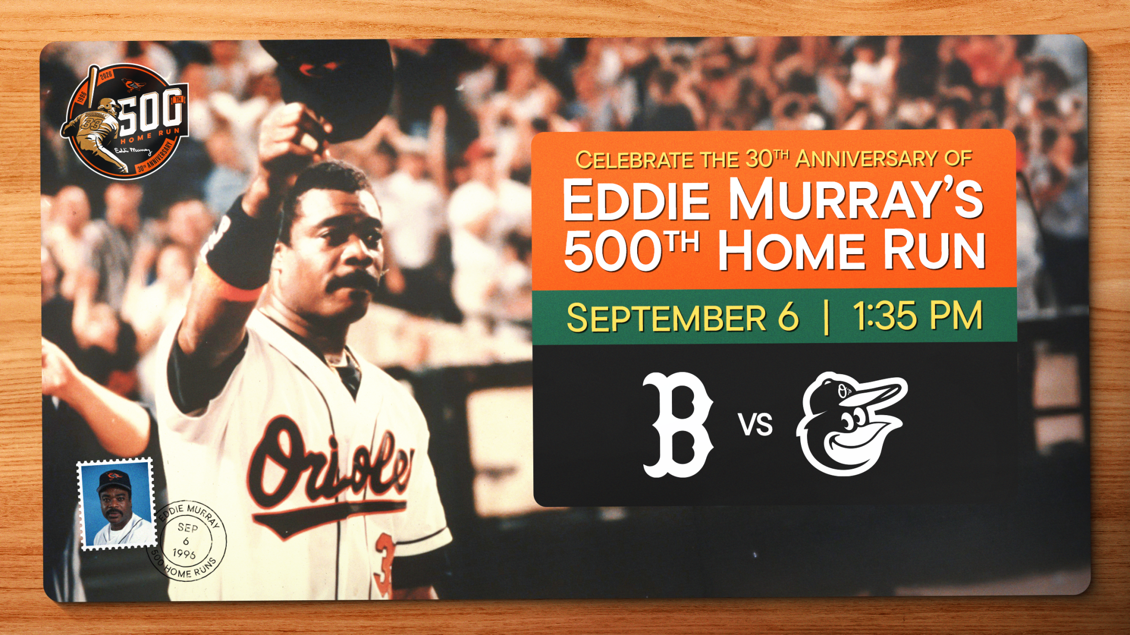 30th Anniversary of Eddie Murray's 500th Home Run