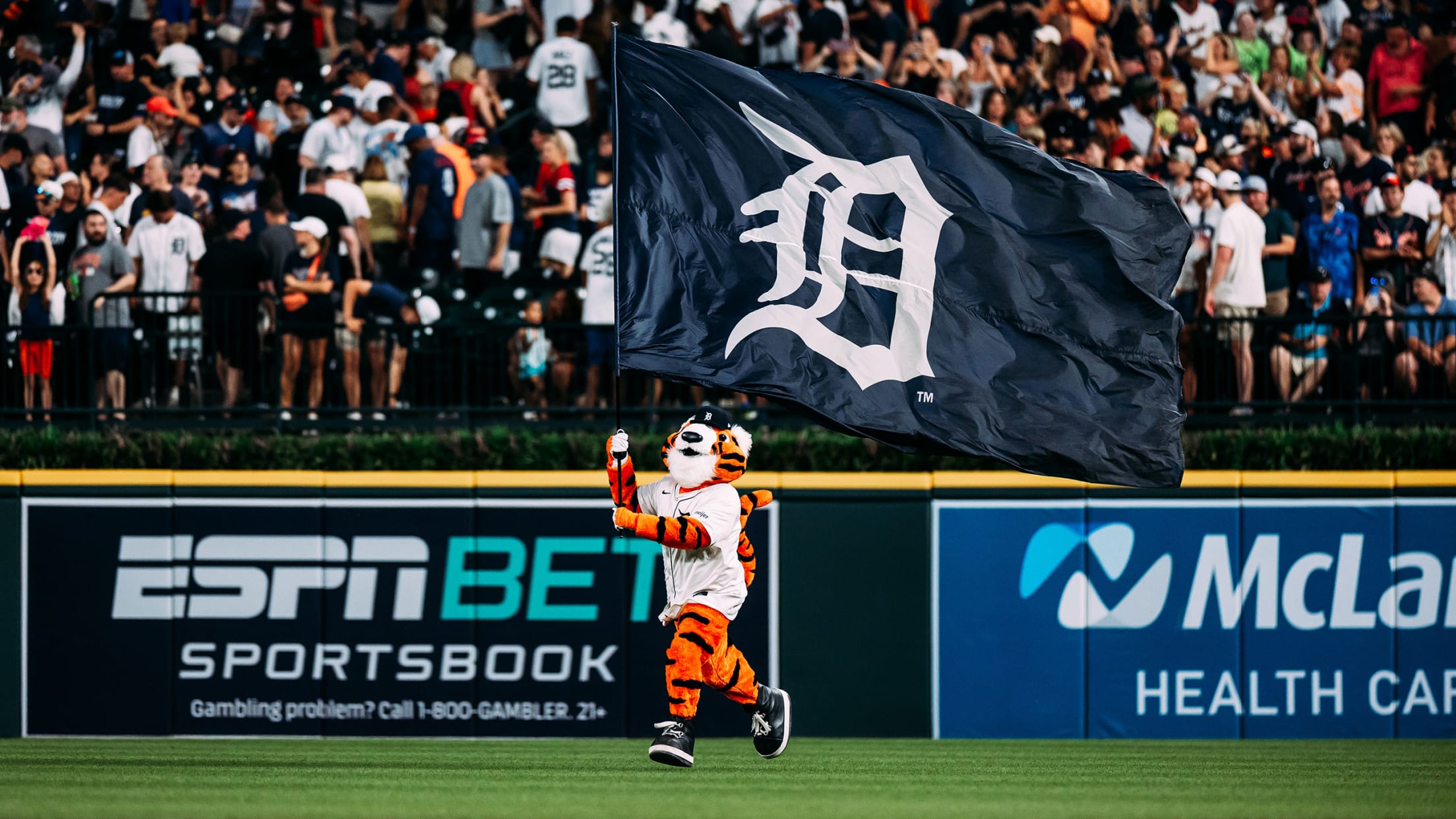PAWS Running with Flag