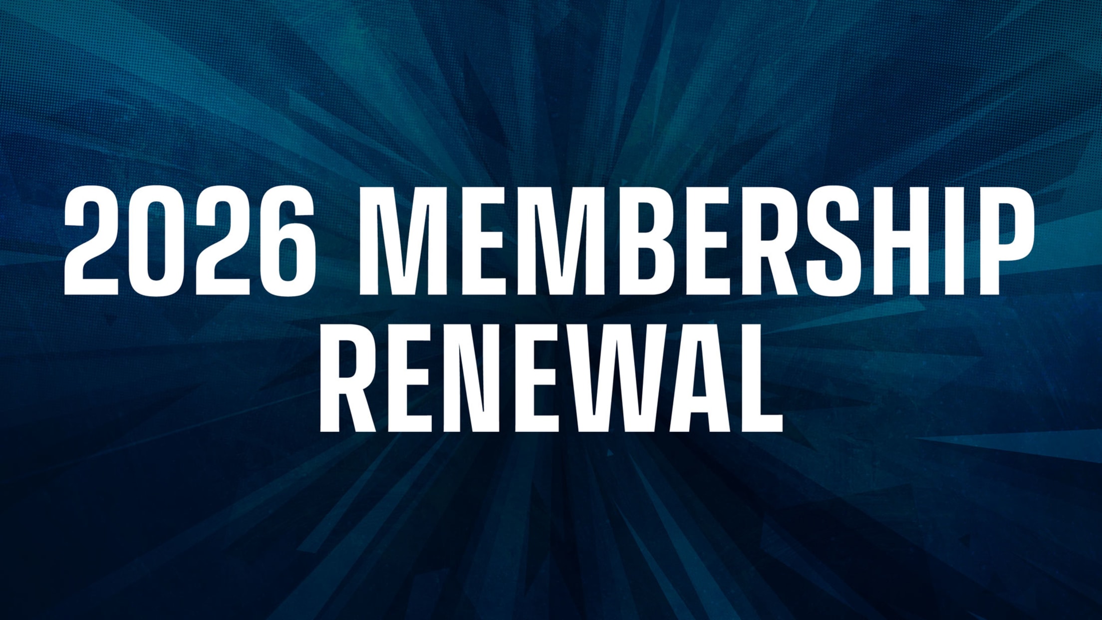 2026 Membership Renewal