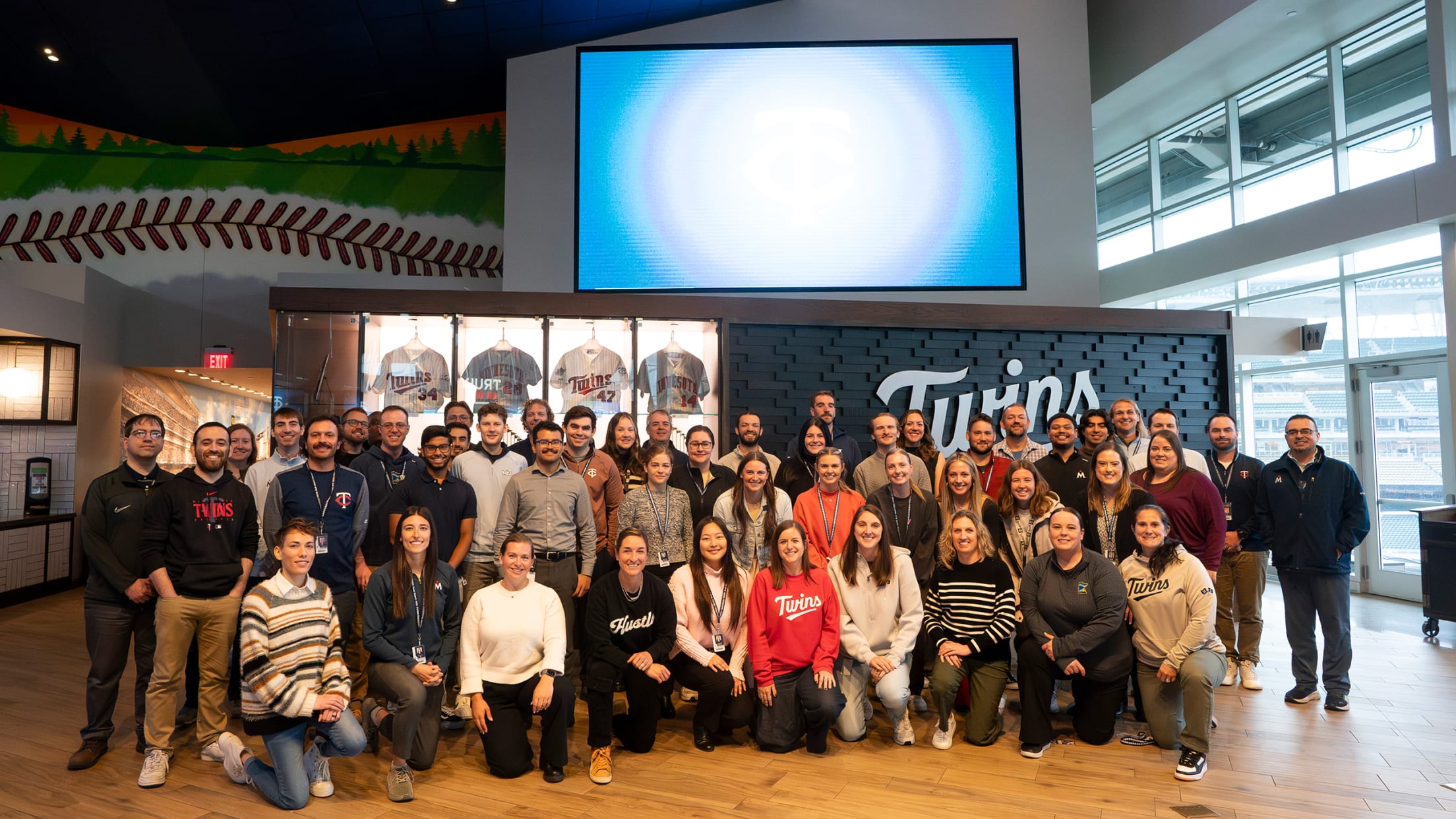 Current front office staff that interned with the Twins