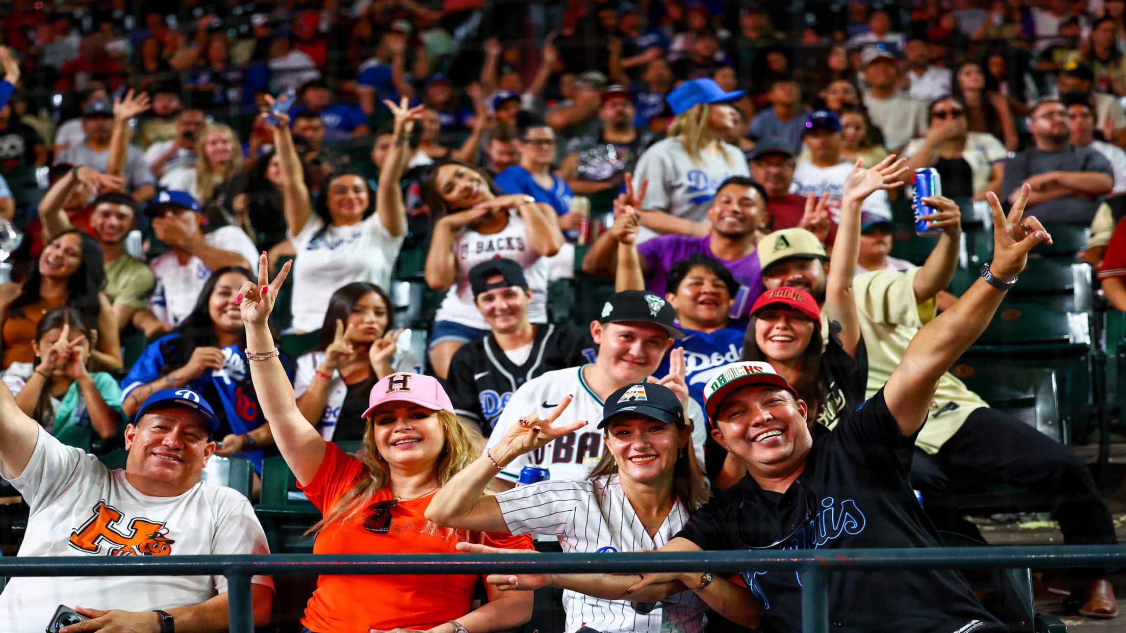 Fans at Chase Field