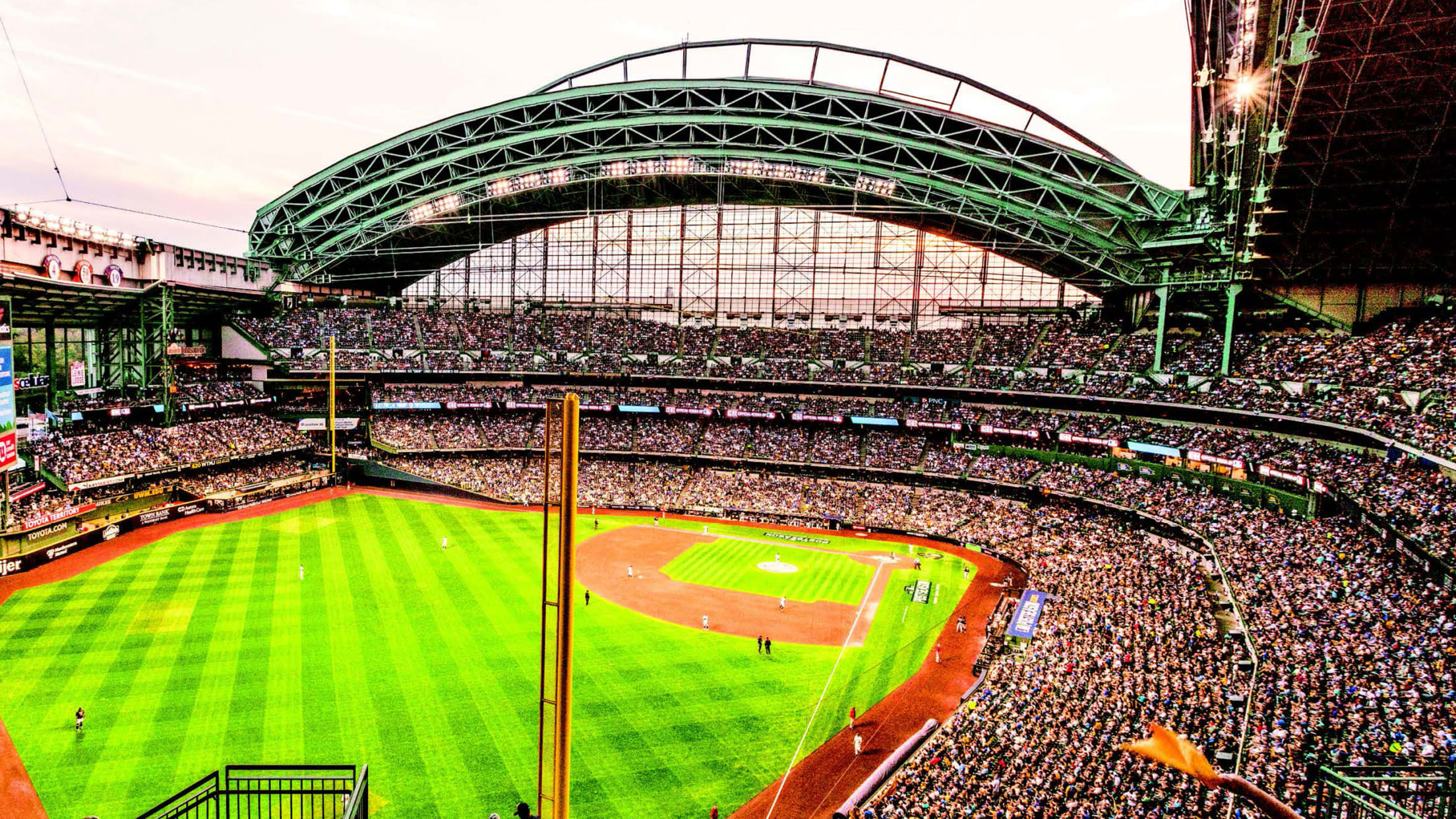 American Family Field Left Field Aerial
