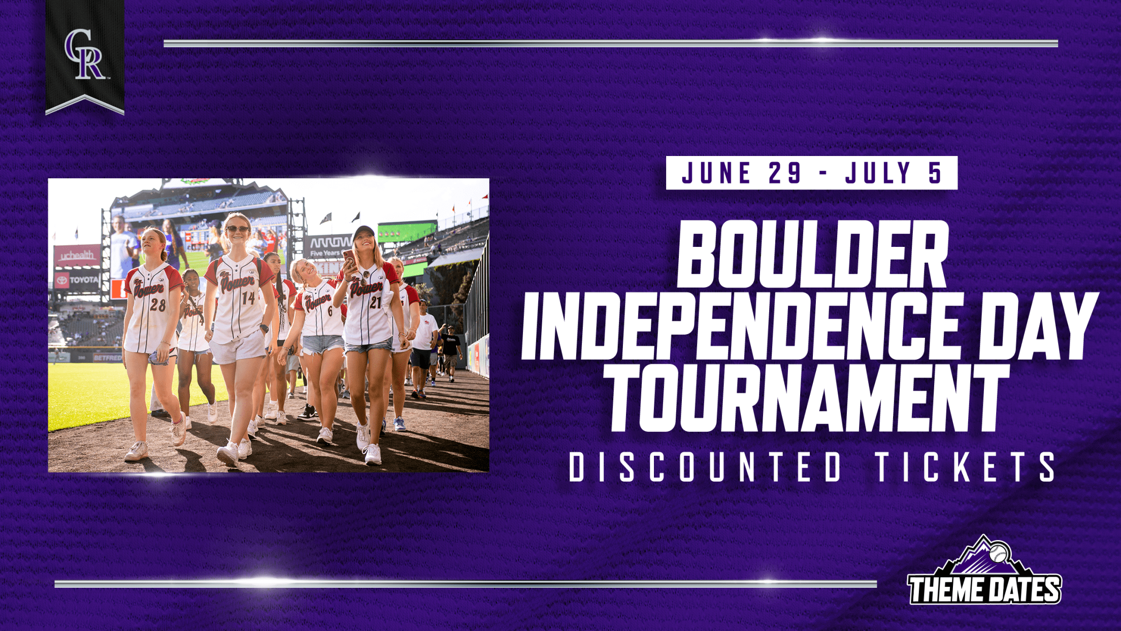 Purchase Boulder Independence Day Tournament discounted tickets June 29 - July 5