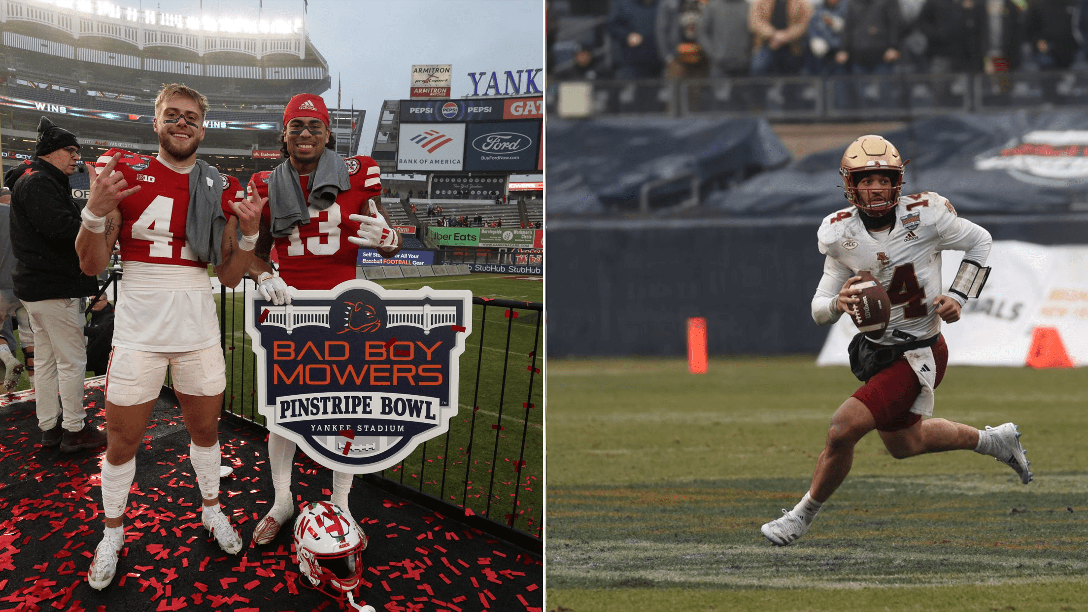 2024 Pinstripe Bowl result: Nebraska 20, Boston College 15