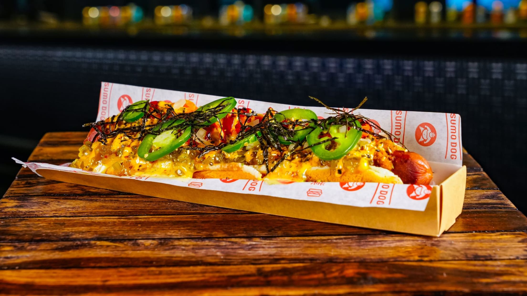 Image of a hot dog at T-Mobile Park