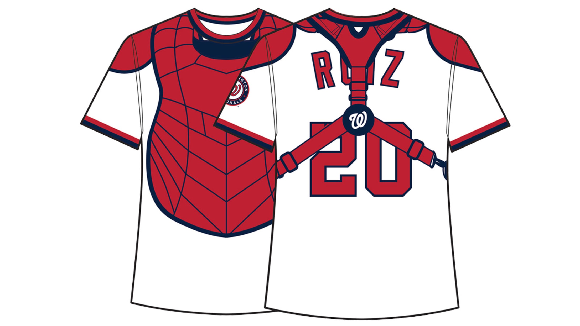Sunday, September 1: Kids Ruiz Catching Gear T-Shirt presented by Harris Teeter