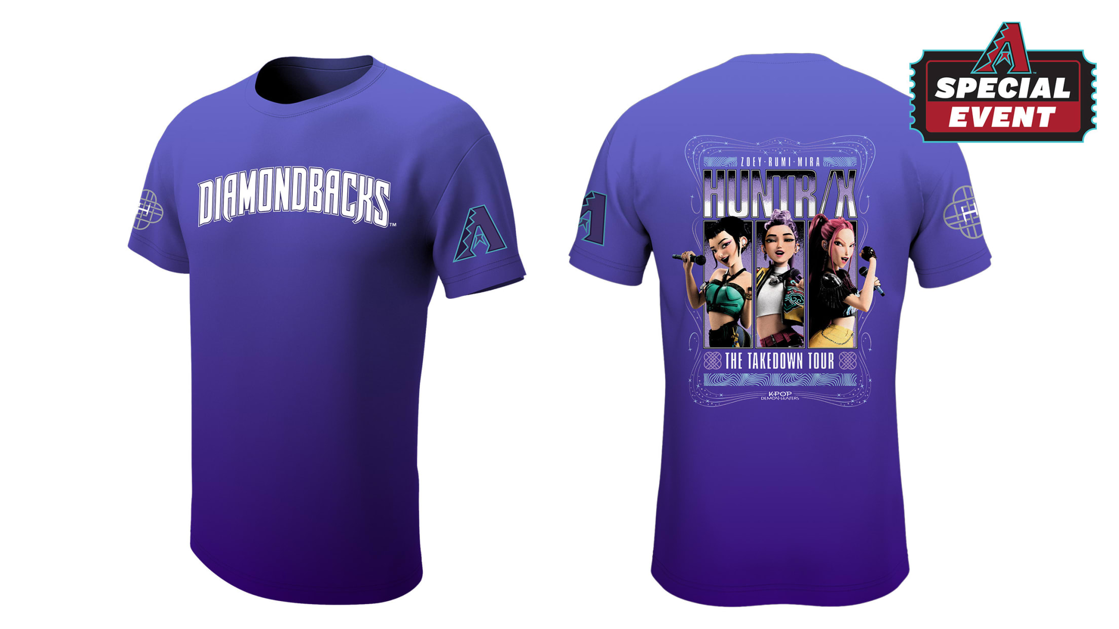 D-backs x K-Pop Demon Hunters Tee