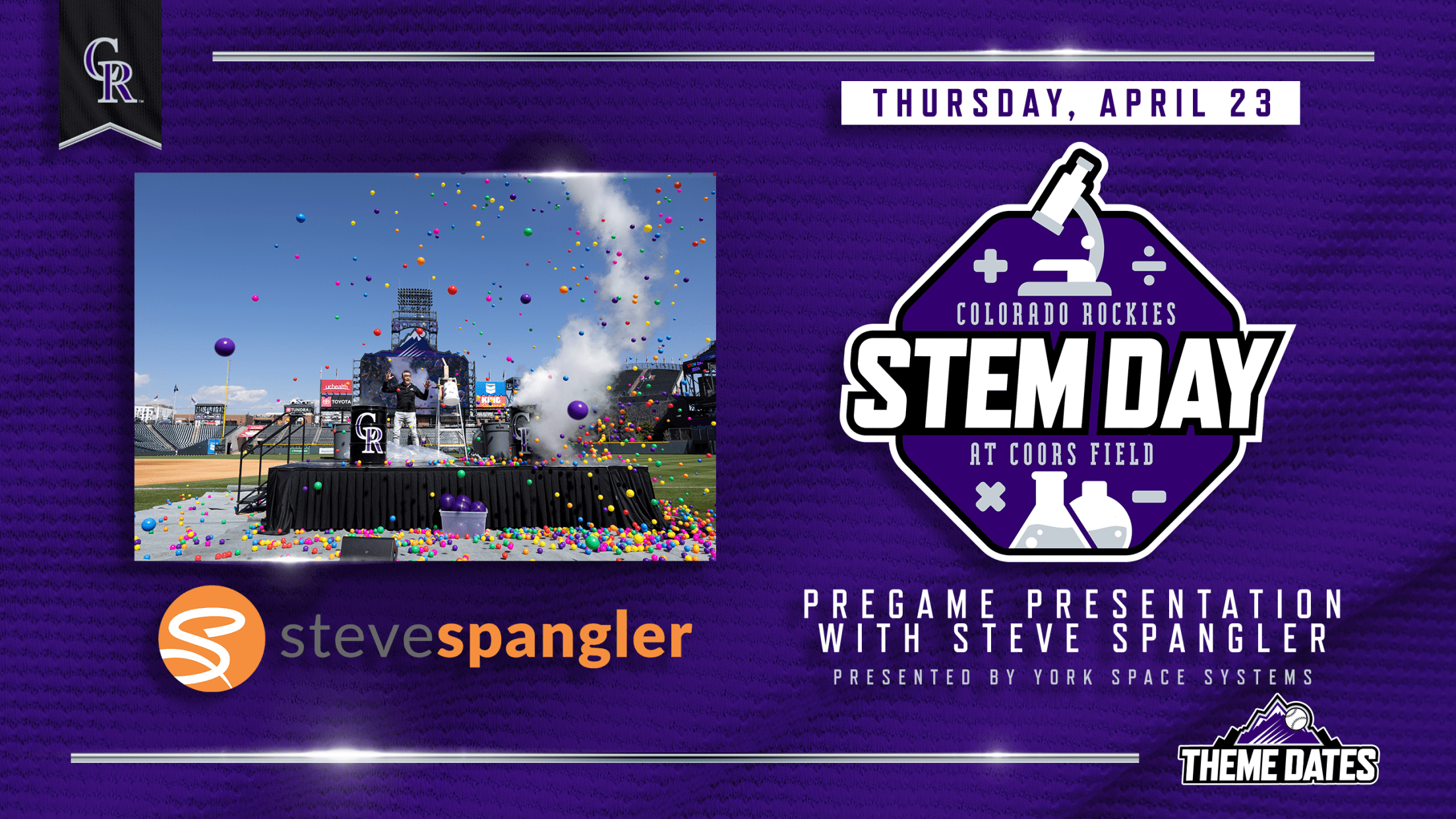 Purchase tickets for STEM Day at Coors Field on Thursday, April 23