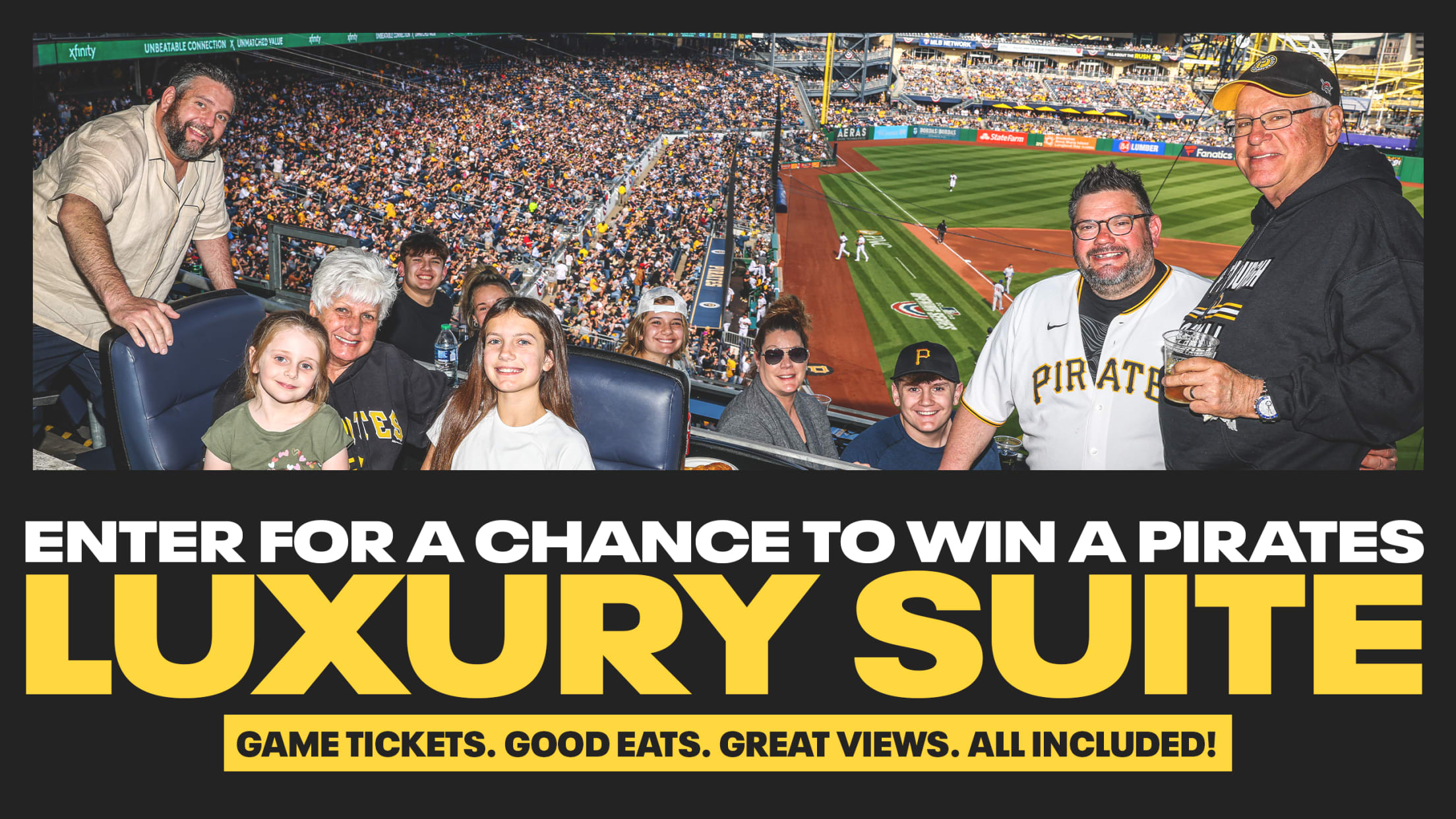 Enter for a Chance to Win A Pirates Luxury Suite