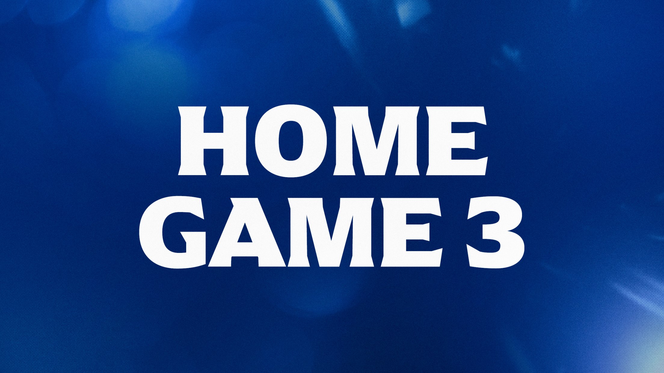 Home Game 3