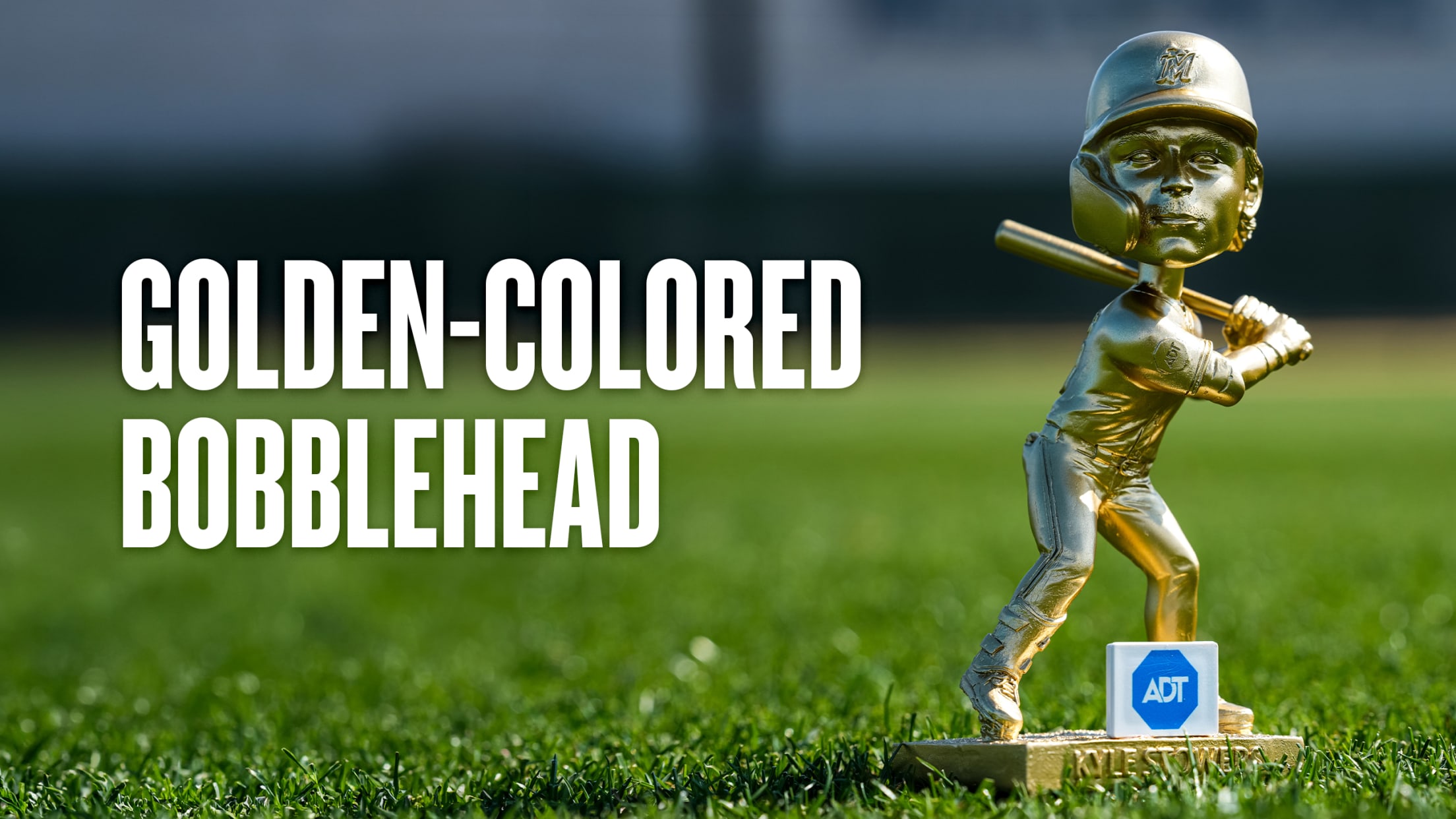 Golden-Colored Bobblehead