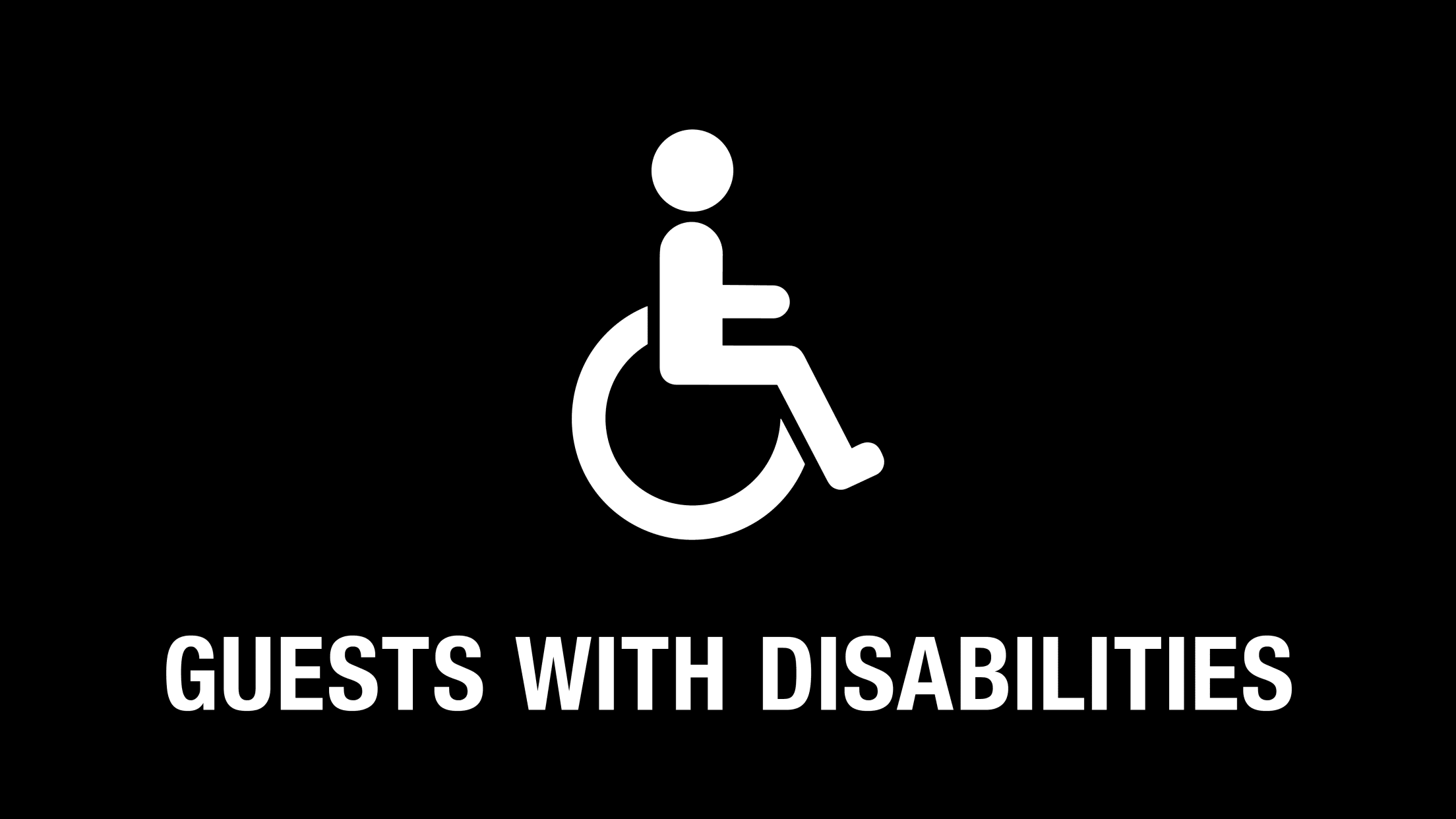Guests with Disabilities