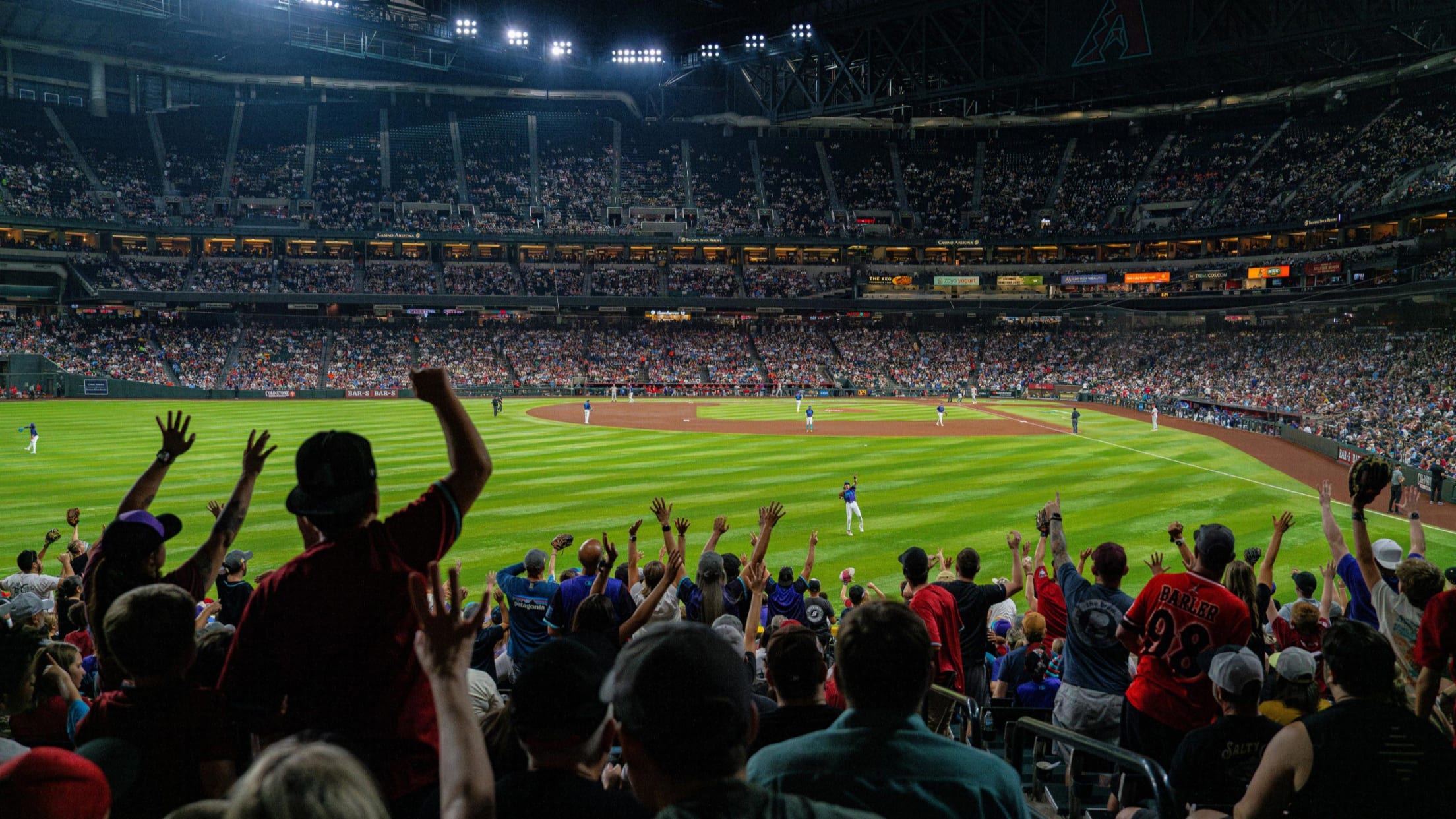 Fans at Chase Field