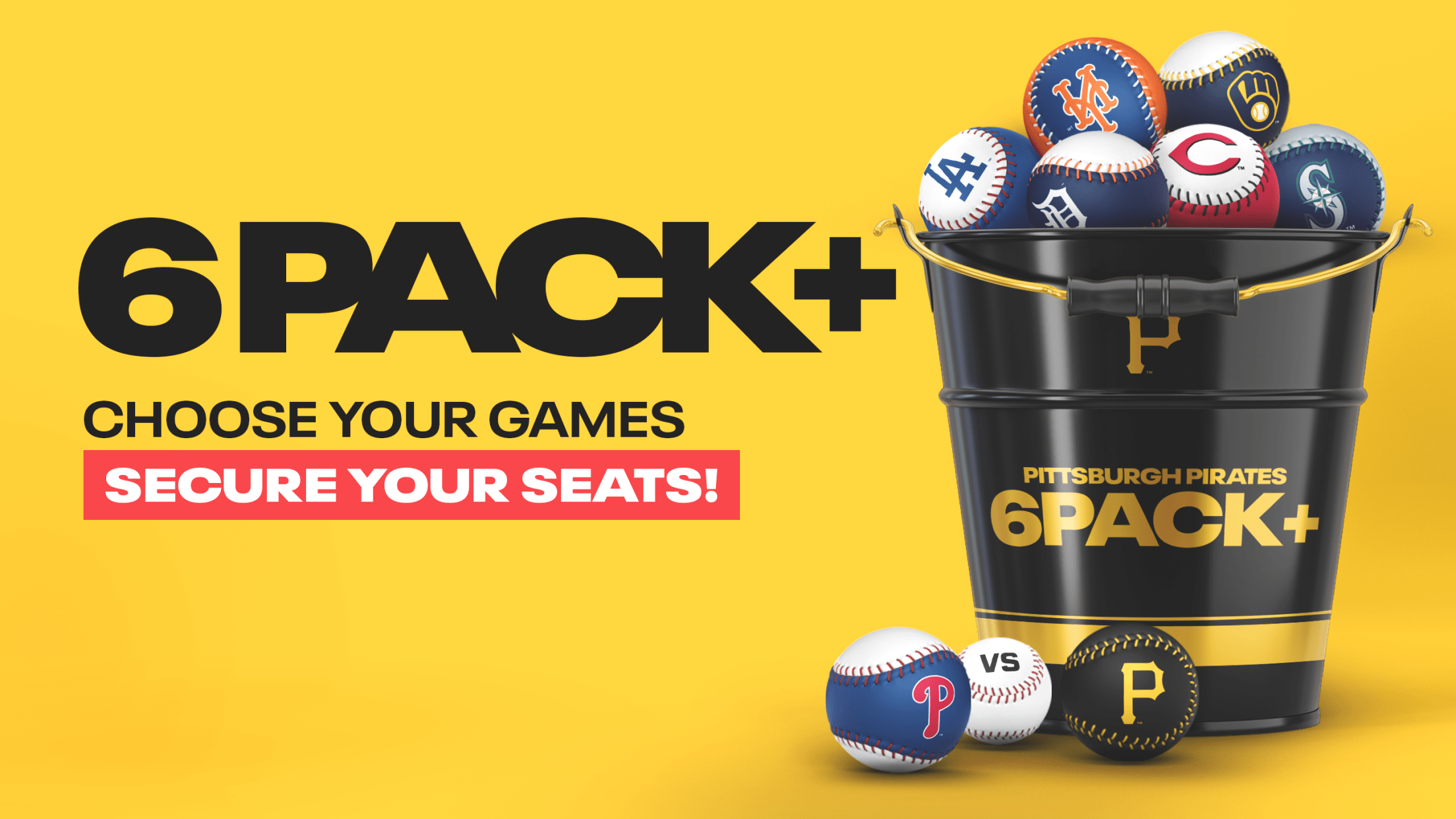 Pirates 6 Pack+ Choose Your Games and Secure Your Seats