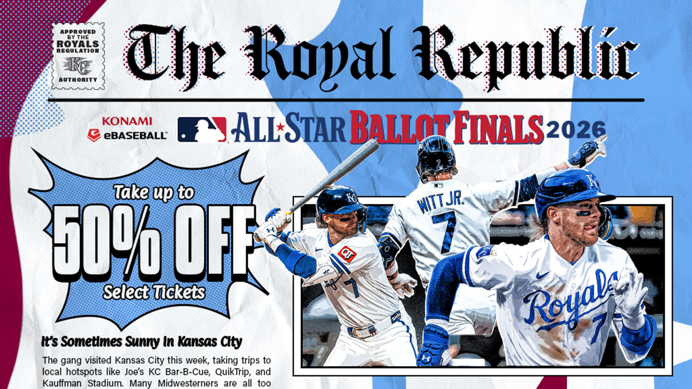 Vote Bobby Ballot Finals Ticket Offer