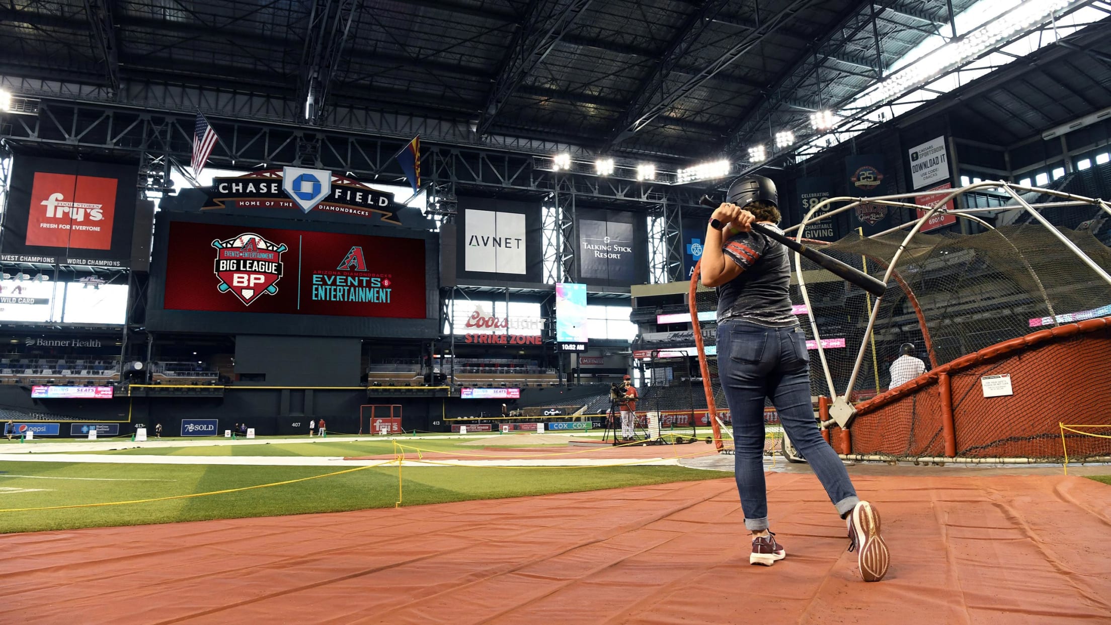 Big League BP at Chase Field