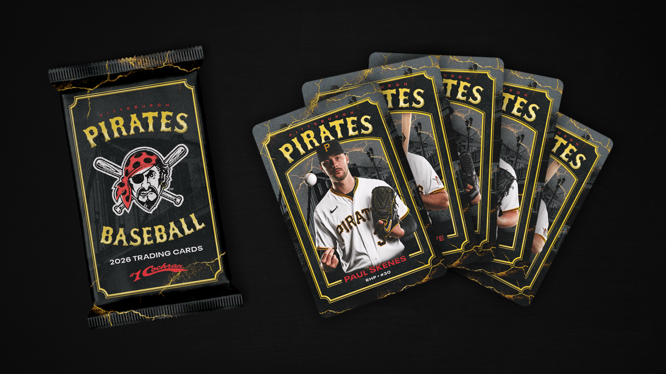 Pirates trading cards pack
