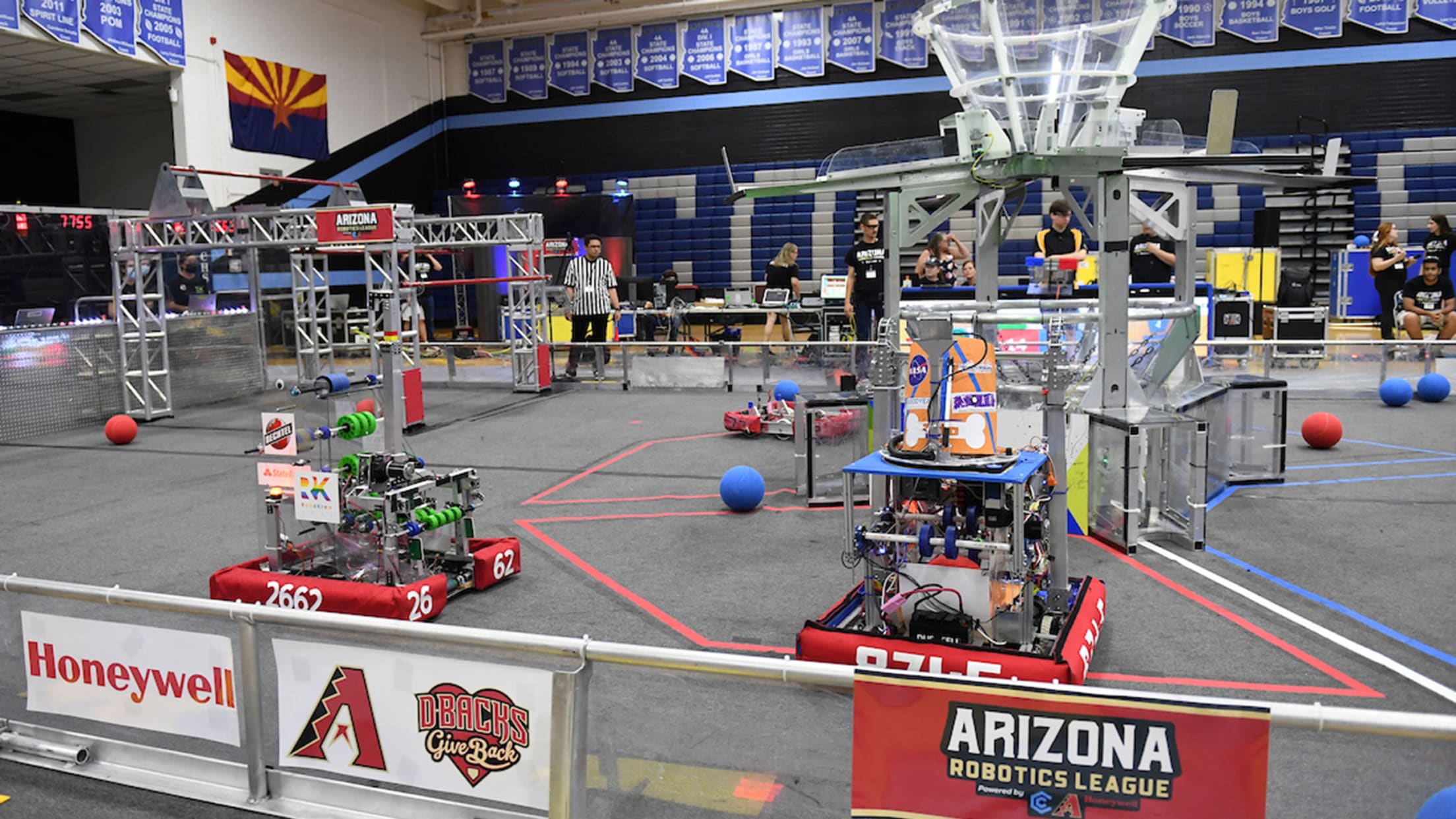 D-backs Give Back Robotics Competition