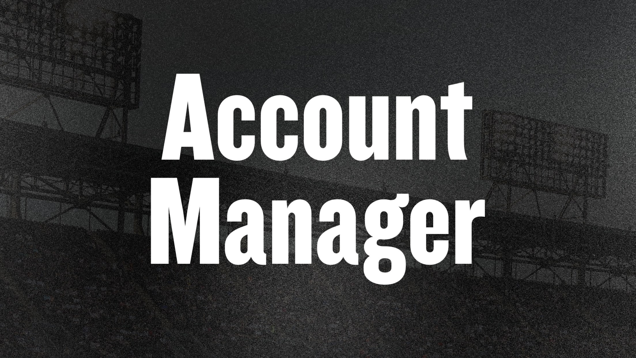Account Manager
