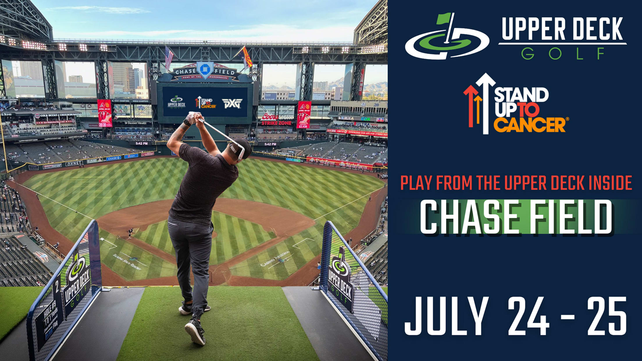 Upper Deck Golf - Chase Field - July 24-25, 2026