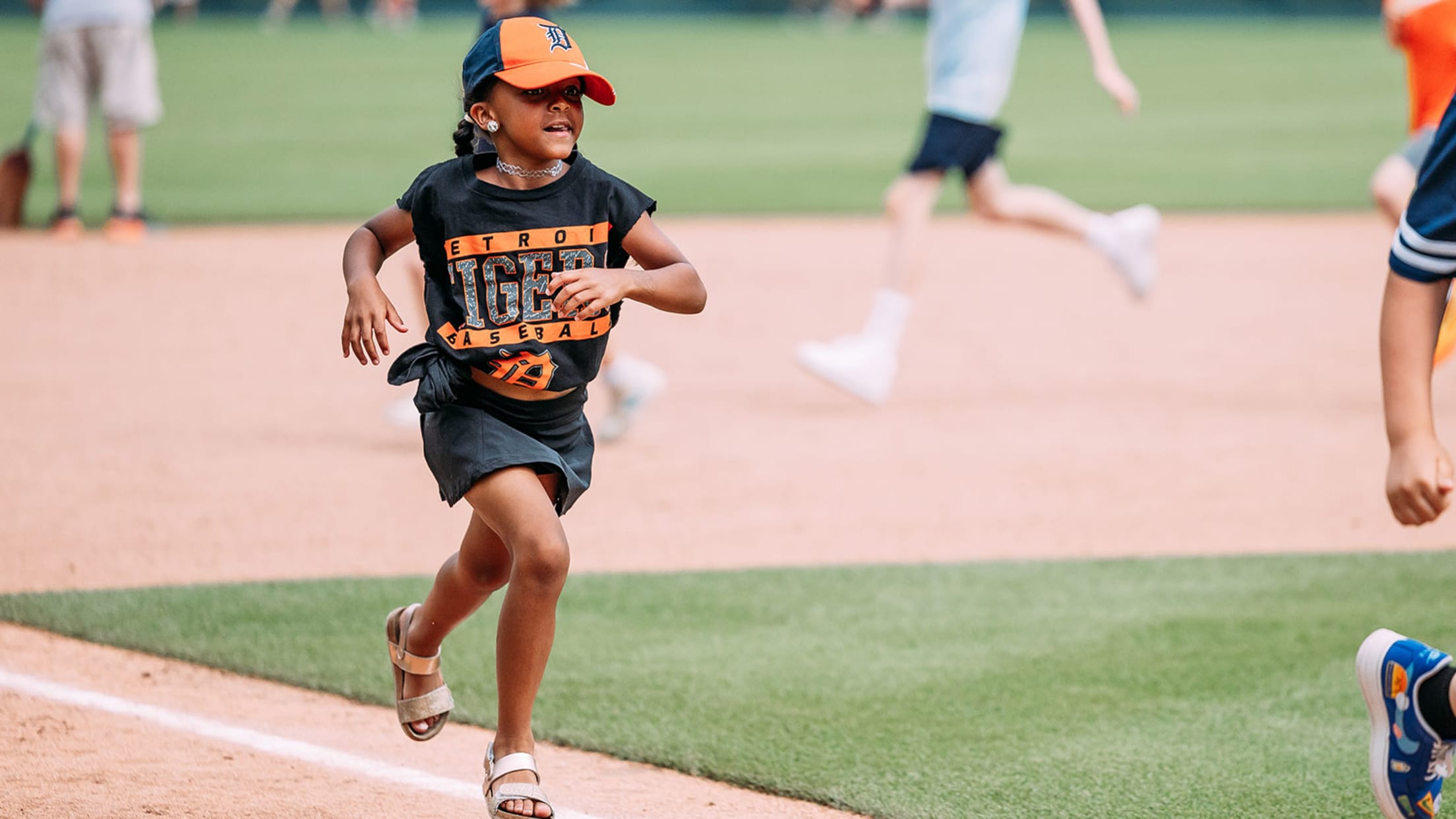 Kids Run the Bases