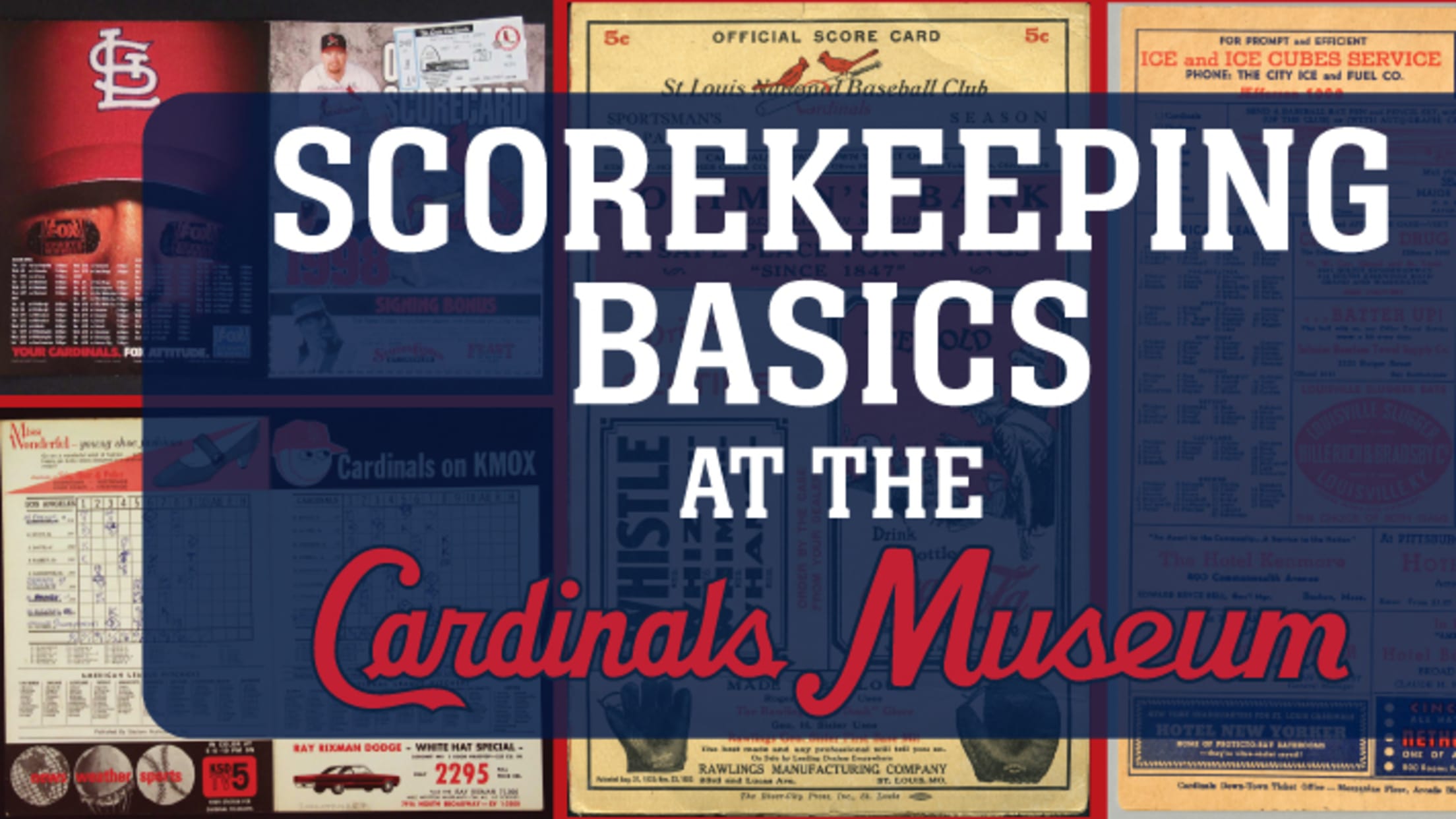Scorekeeping Basics at the Cardinals Museum