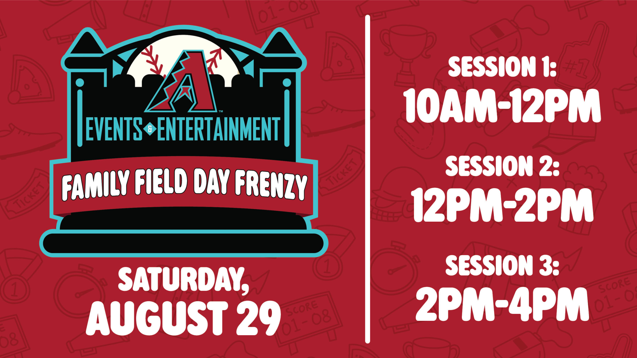 D-backs Family Field Day Frenzy August 29, 2026