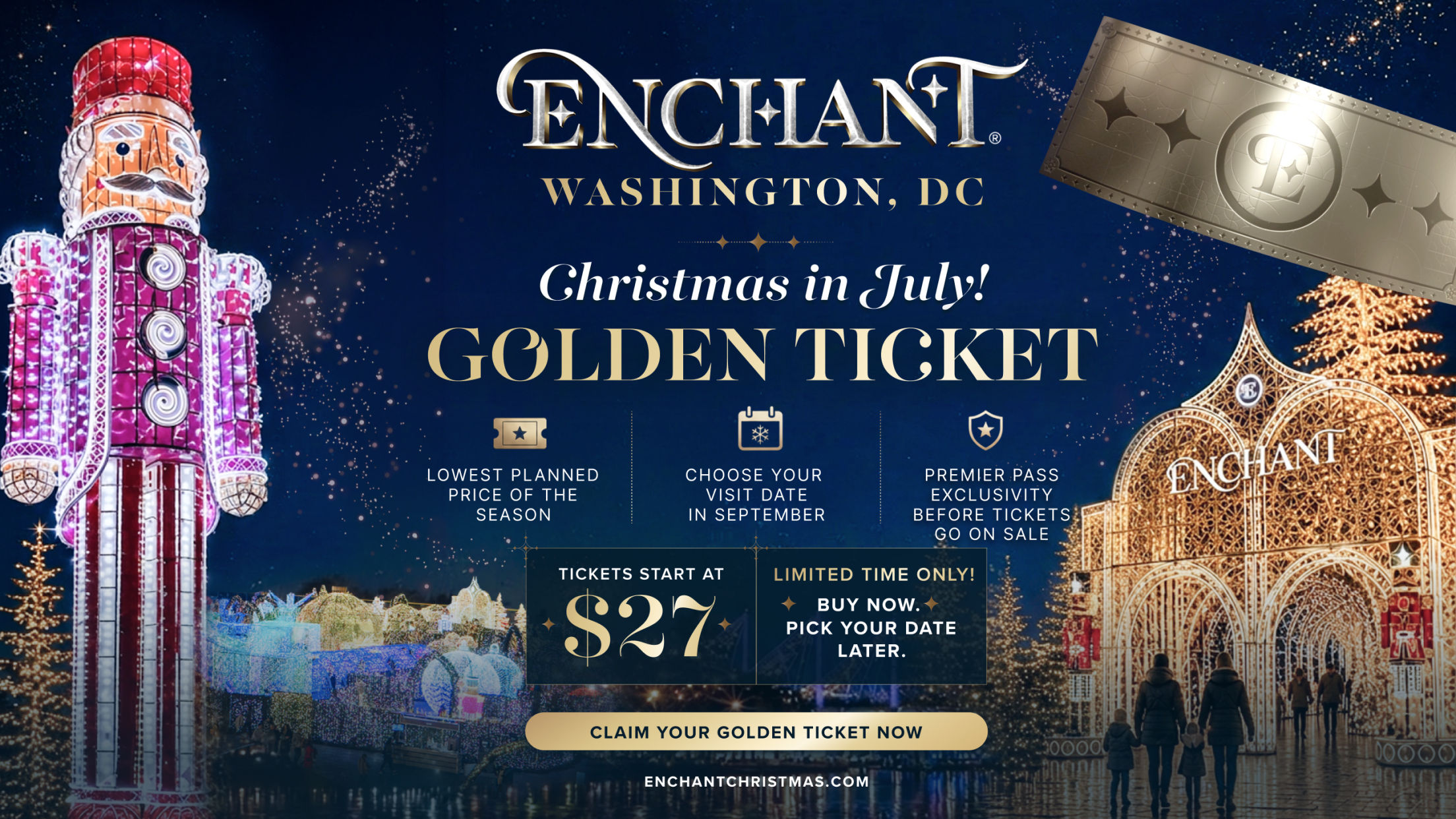 Enchant Returns to Nationals Park for the 2026 Holiday Season!