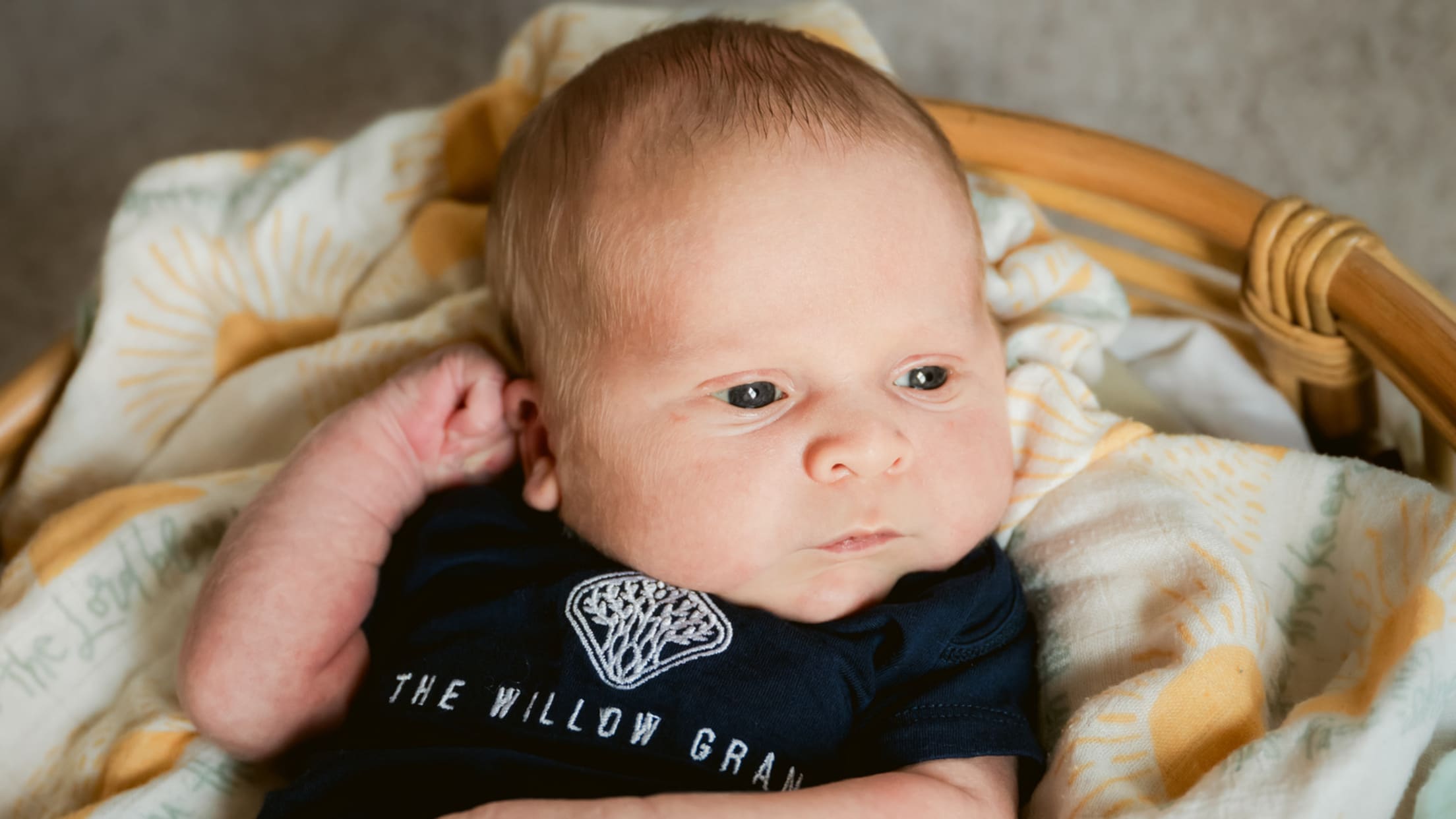 The first baby the Willow Grant welcomed. The Willow Grant was created by the Rodón family in partnership with organizations like the Nest Egg Foundation to relieve the financial burdens of families seeking IVF and fertility treatments after experiencing pregnancy loss.