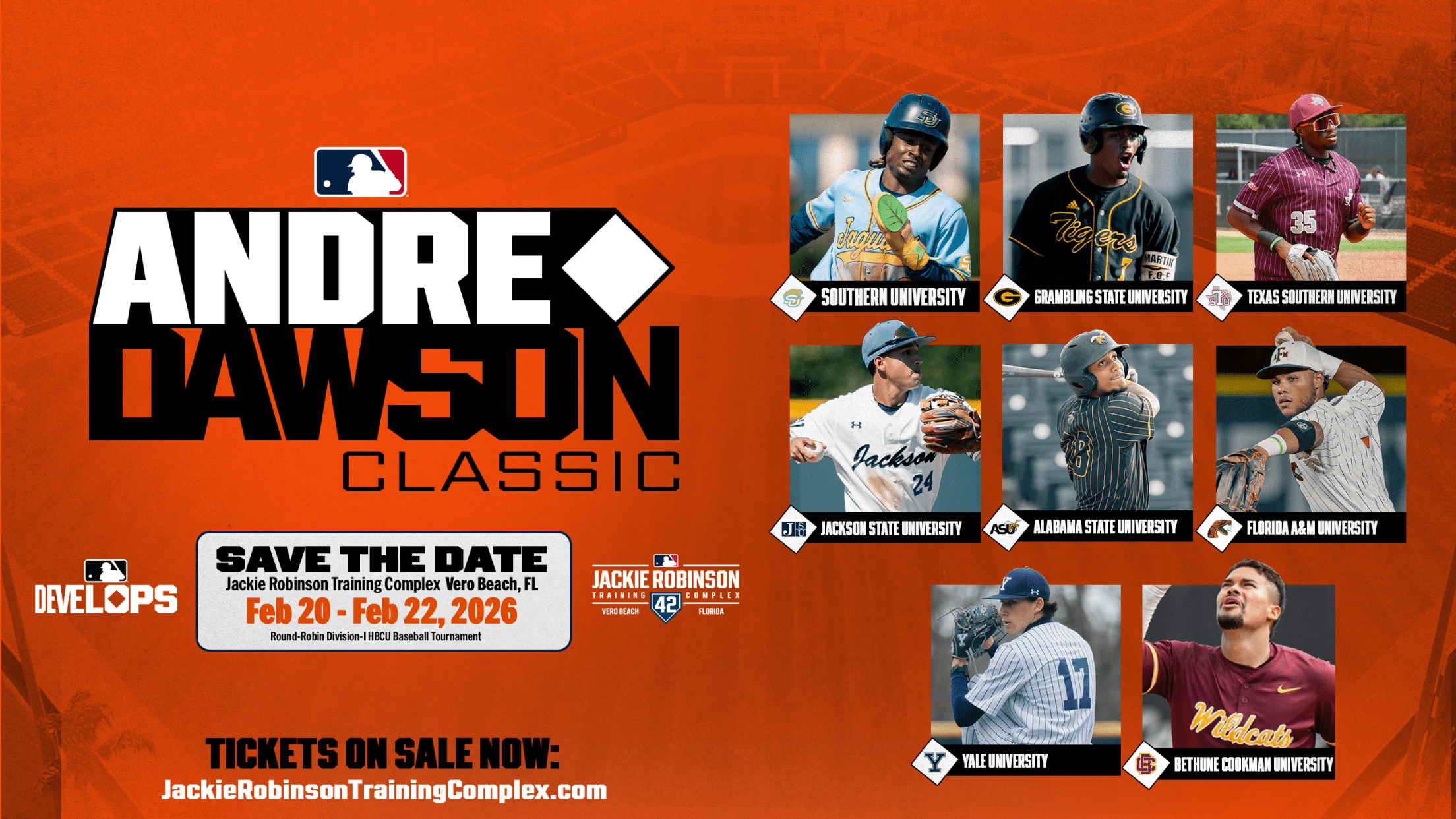 Save the date for the Andre Dawson Classic