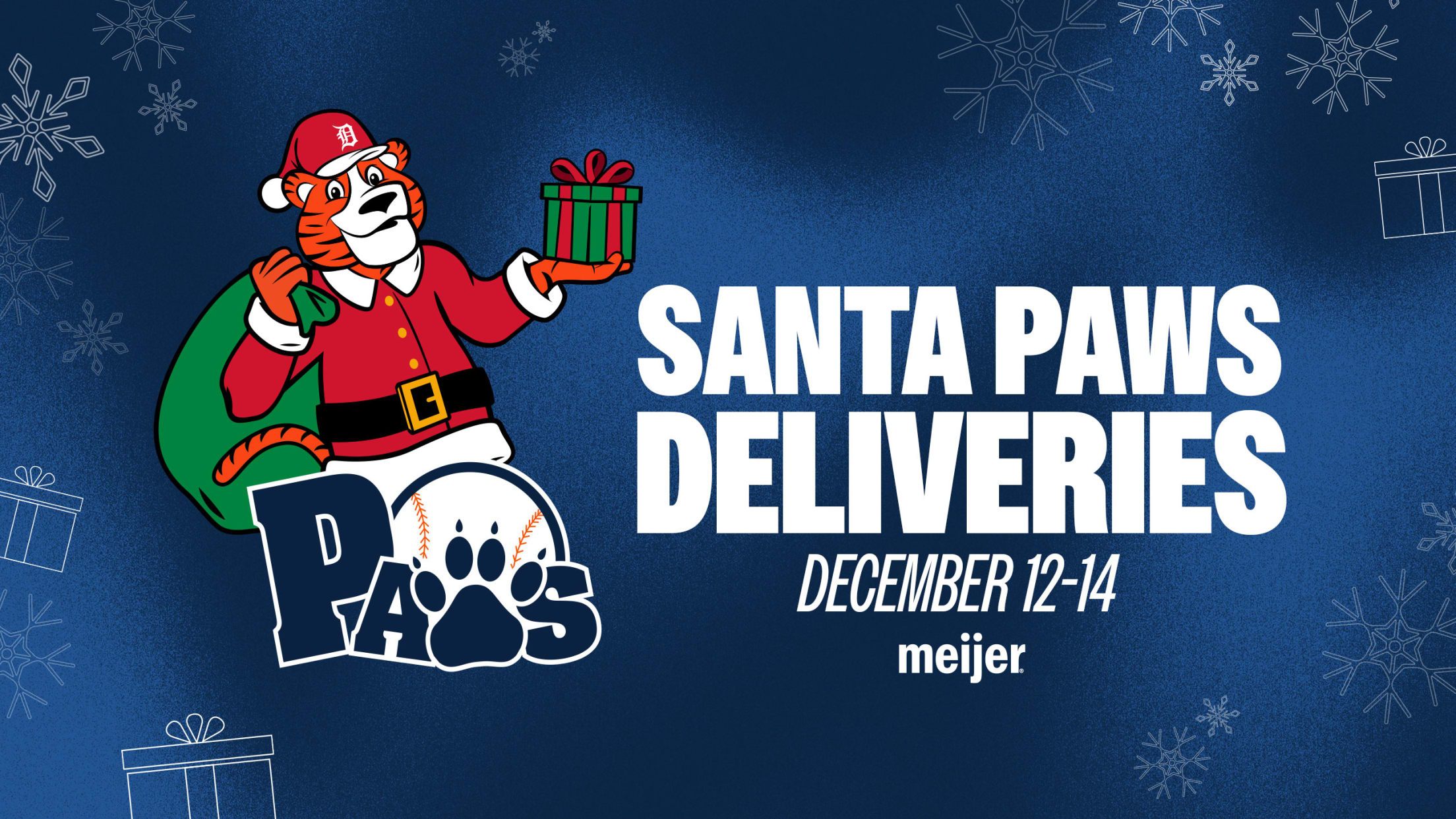 Santa PAWS Deliveries December 12-14