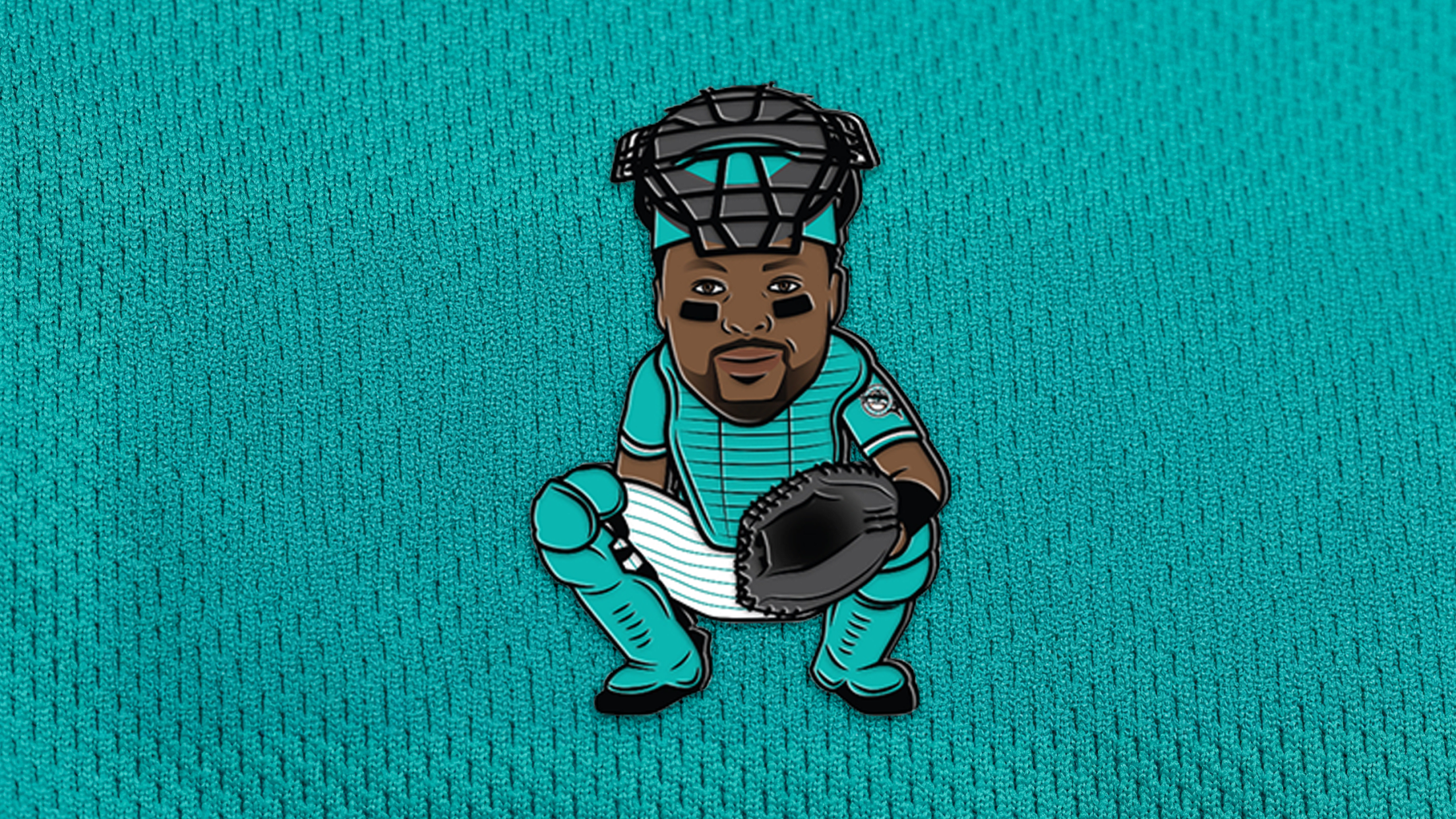 Charles Johnson Legends Series Pin