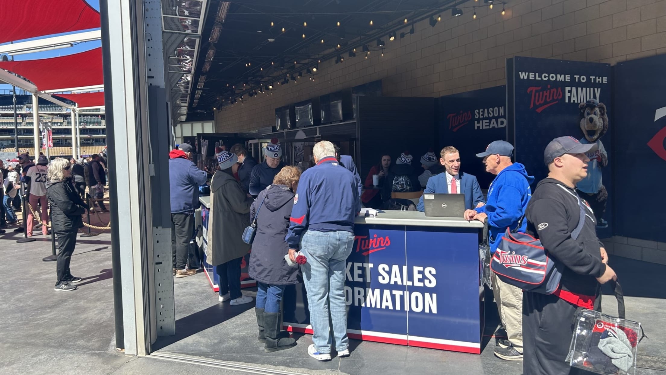 Season Ticket and Group Information Booths