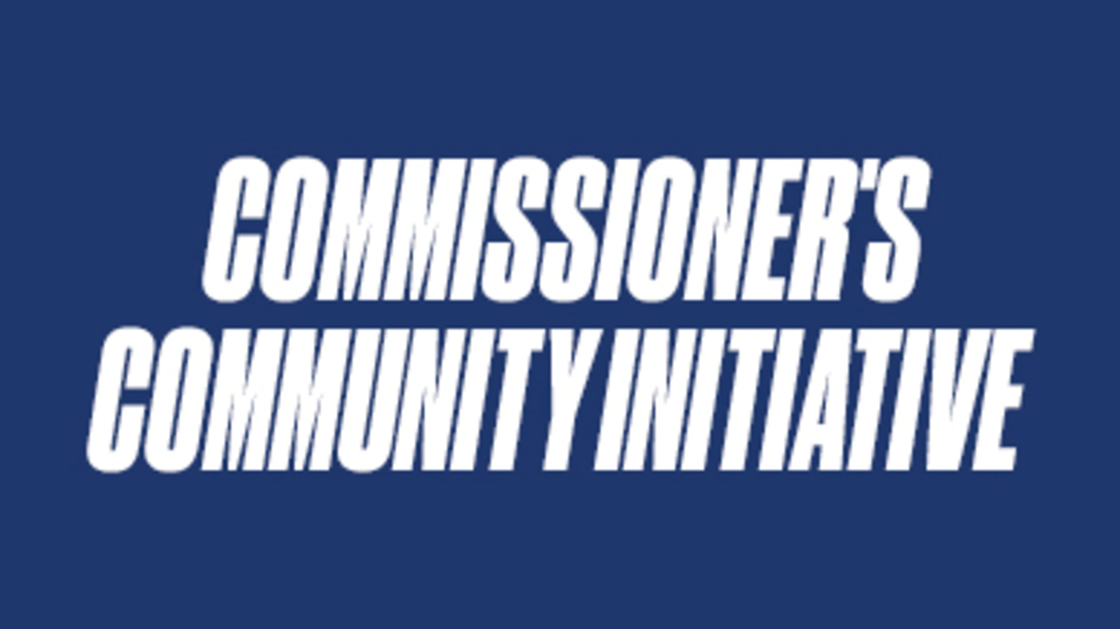 Commissioner's Community Initiative