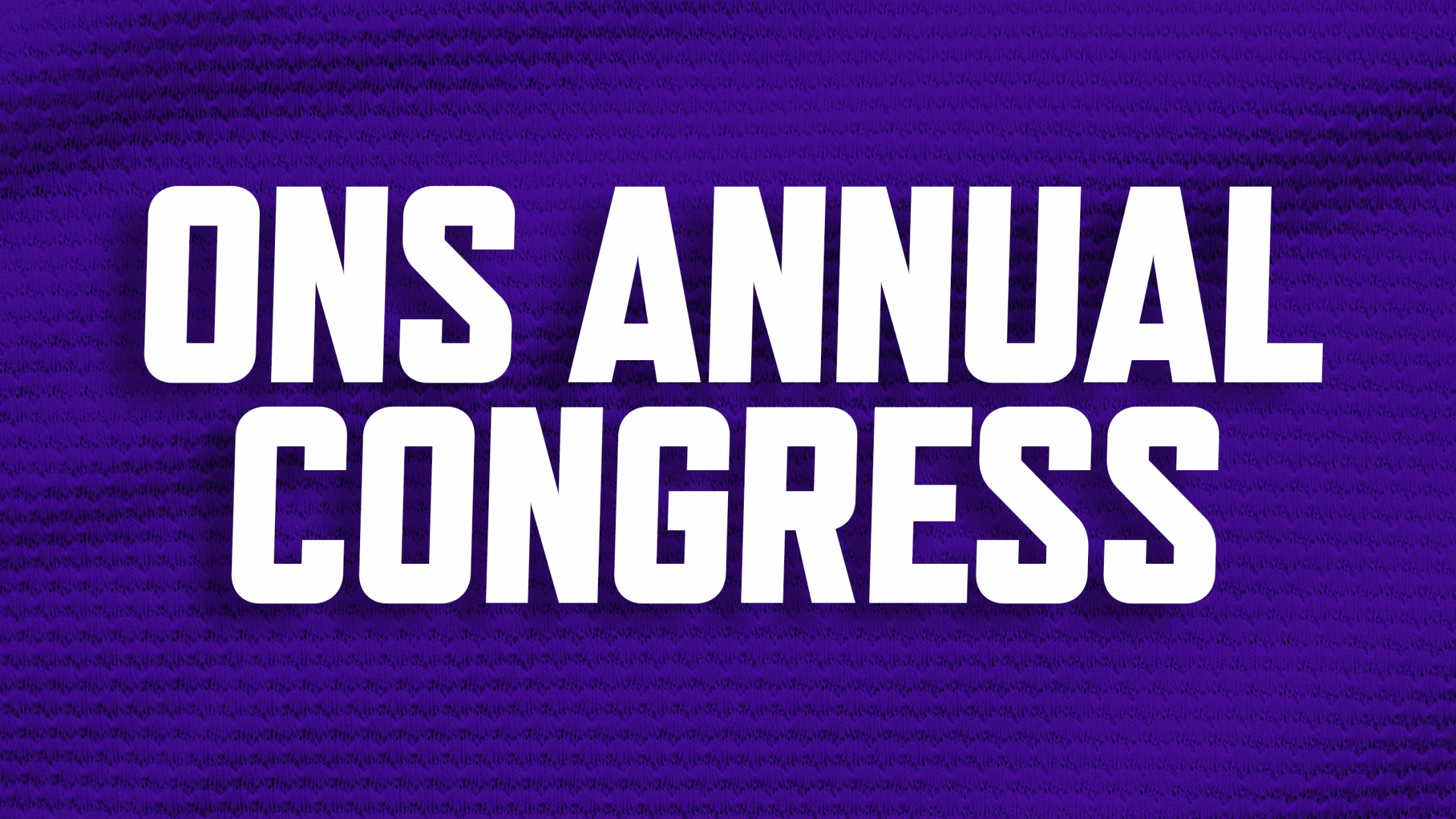 Buy discounted tickets for ONS 2025 Annual Congress