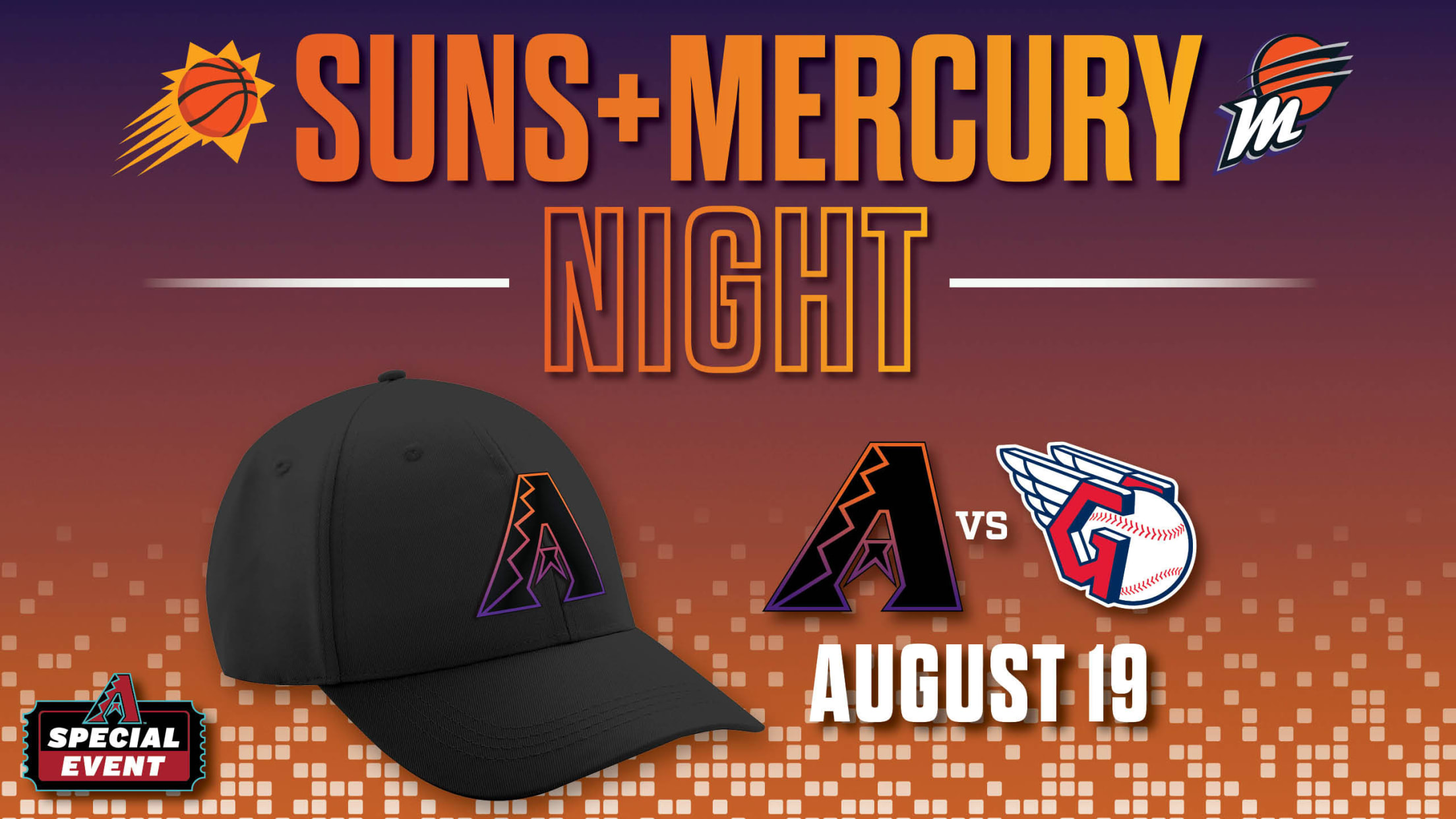 Suns + Mercury Night August 19, 2025