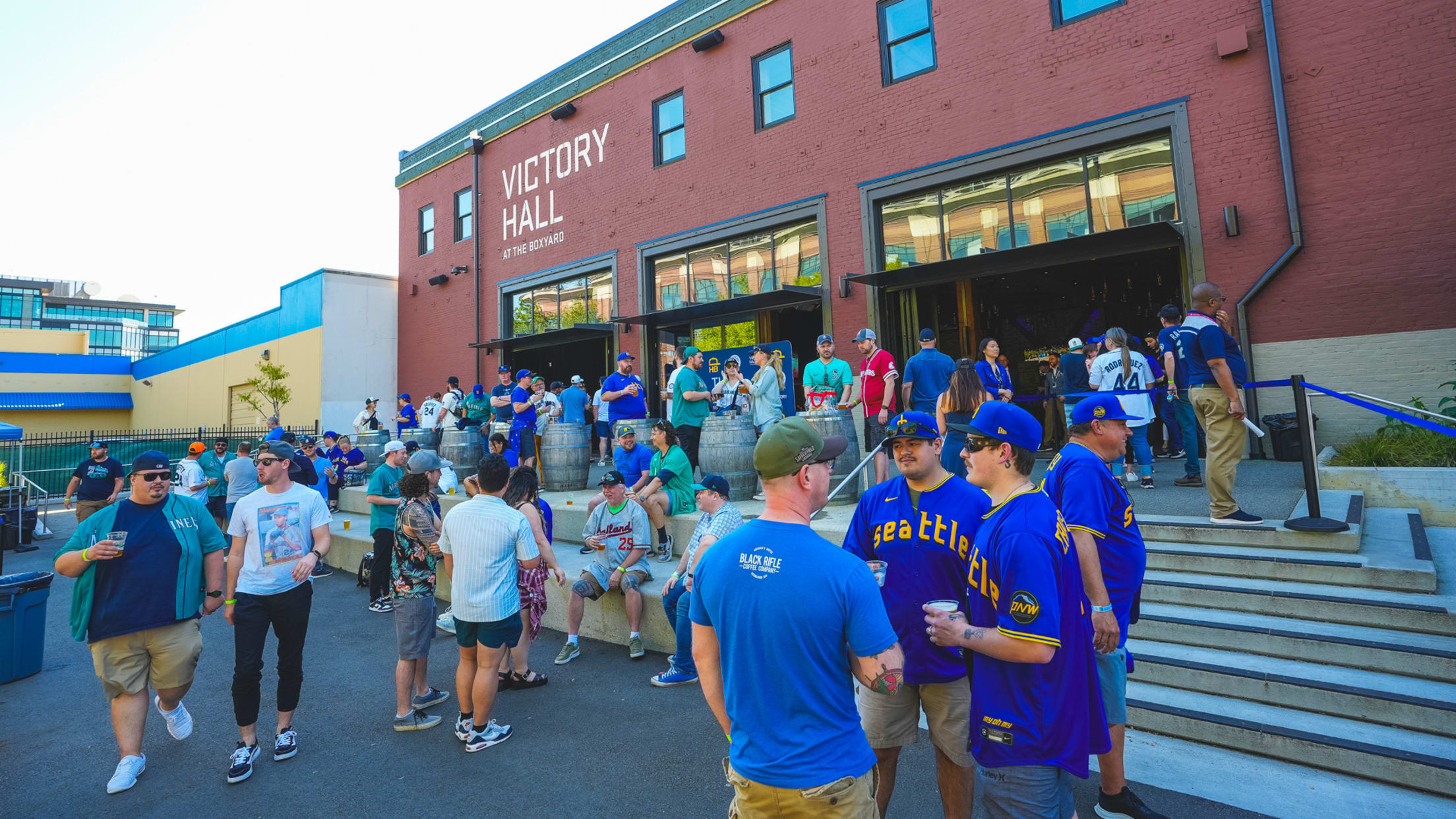Photo of fans at Victory Hall