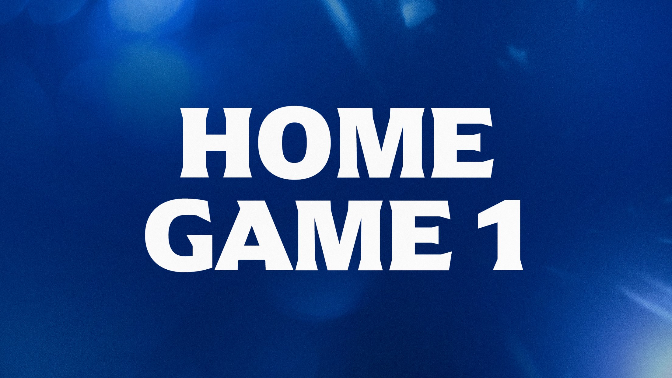 Home Game 1