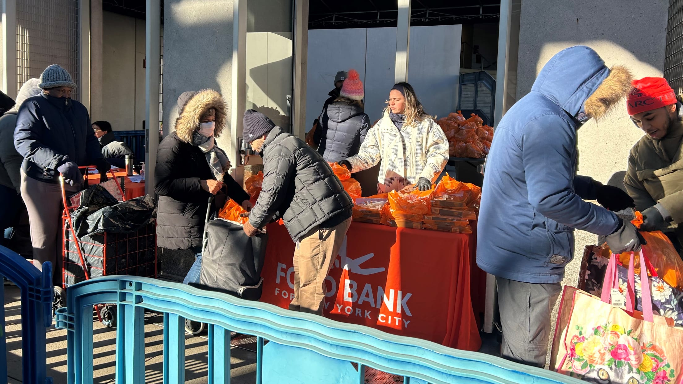 Food Bank for NYC Monthly Pop-Up Food Distribution Event